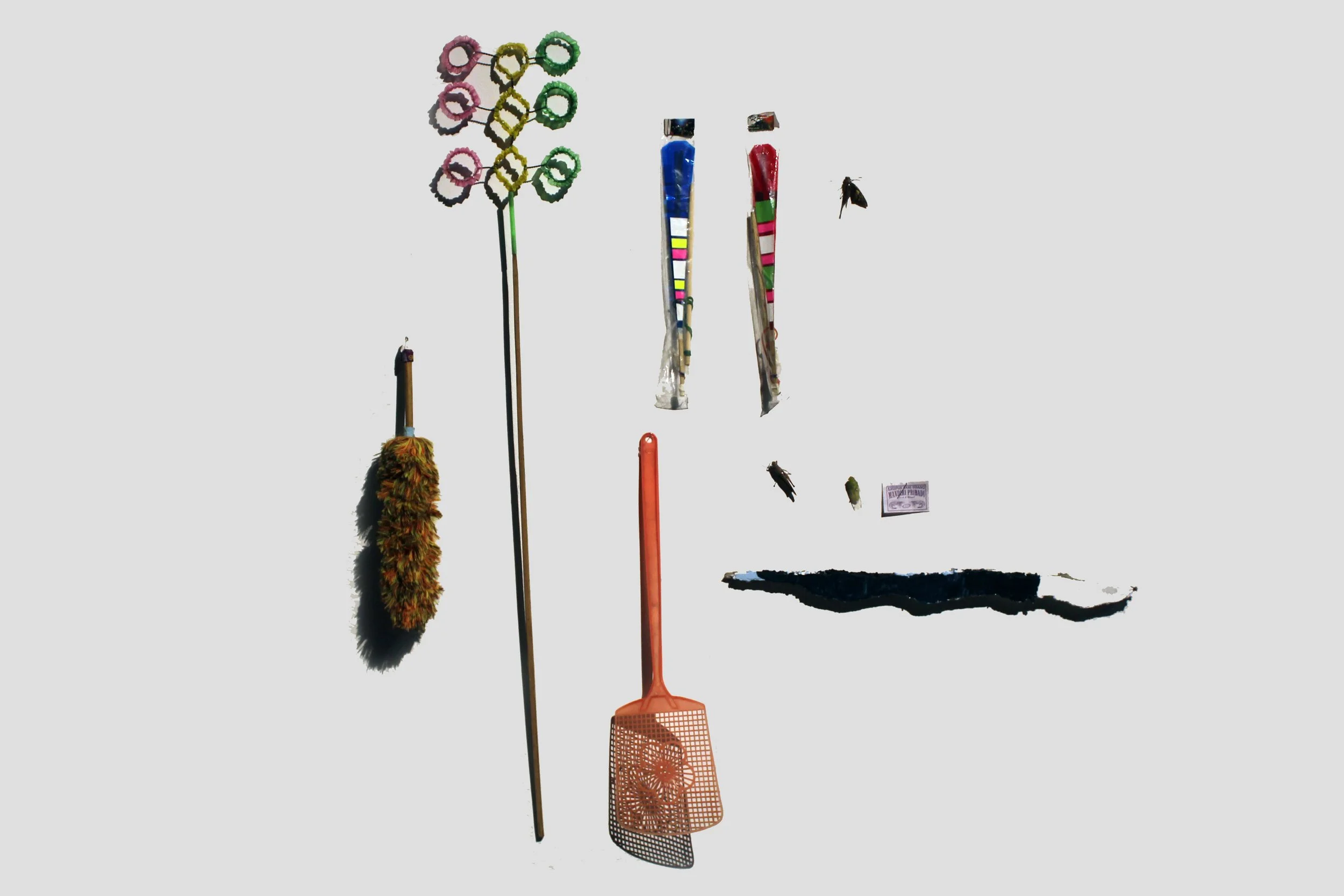  Collactebles 
 Assemblage 
 100 cm x 100 cm, 2018 