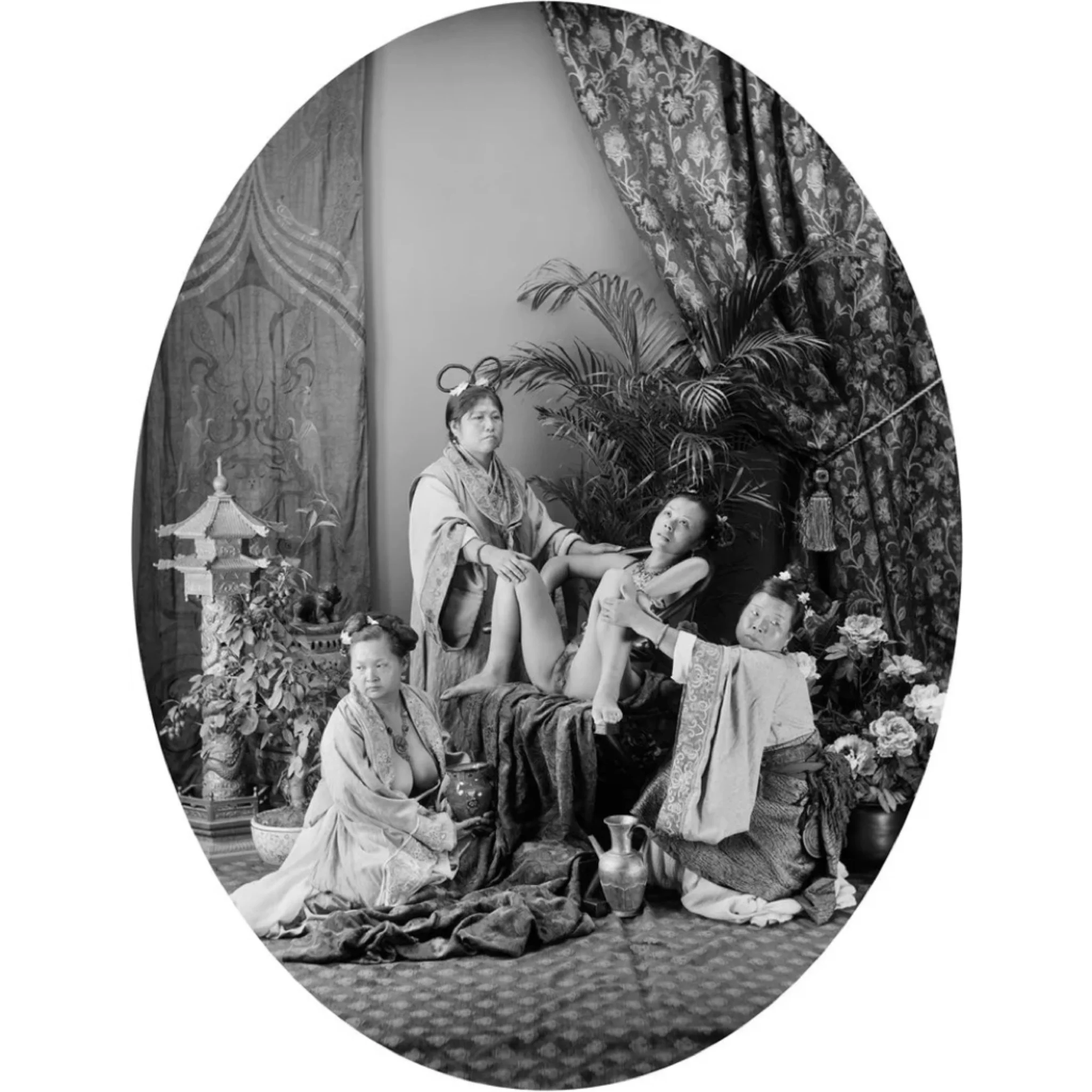  Liu Zheng 
 The Ming Dynasty of Jia Jing 1542 #3 
 C-Print 
 60 cm x 55 cm, 2010 