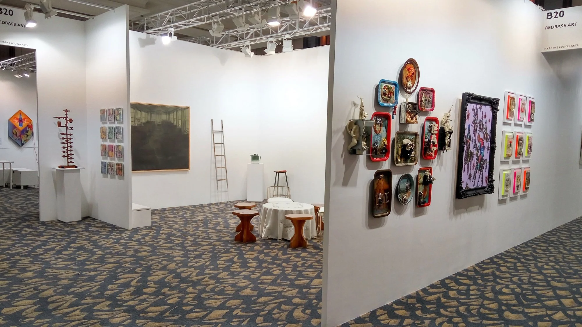  Adam de Boer, Hendra Blankon, Hermann Nitsch, I Dewa Ngakan Made Ardana, I Putu Adi Suanjaya, Meliantha Muliawan, Nobuaki Onishi, Tommy Tanggara, Yukinori Yanagi 
 Art Stage Jakarta 
 11 August - 12 August 2017 
 Sheraton Hotel Jakarta Booth B20, Ja