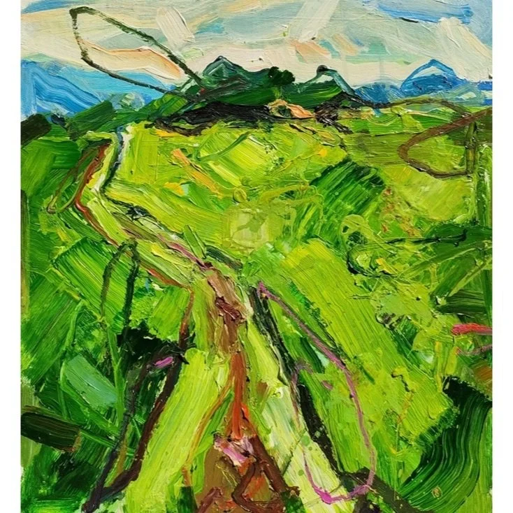  Field Rice Rhythm 
 Acrylic on canvas 
 Dimensions unavailable, 2021 