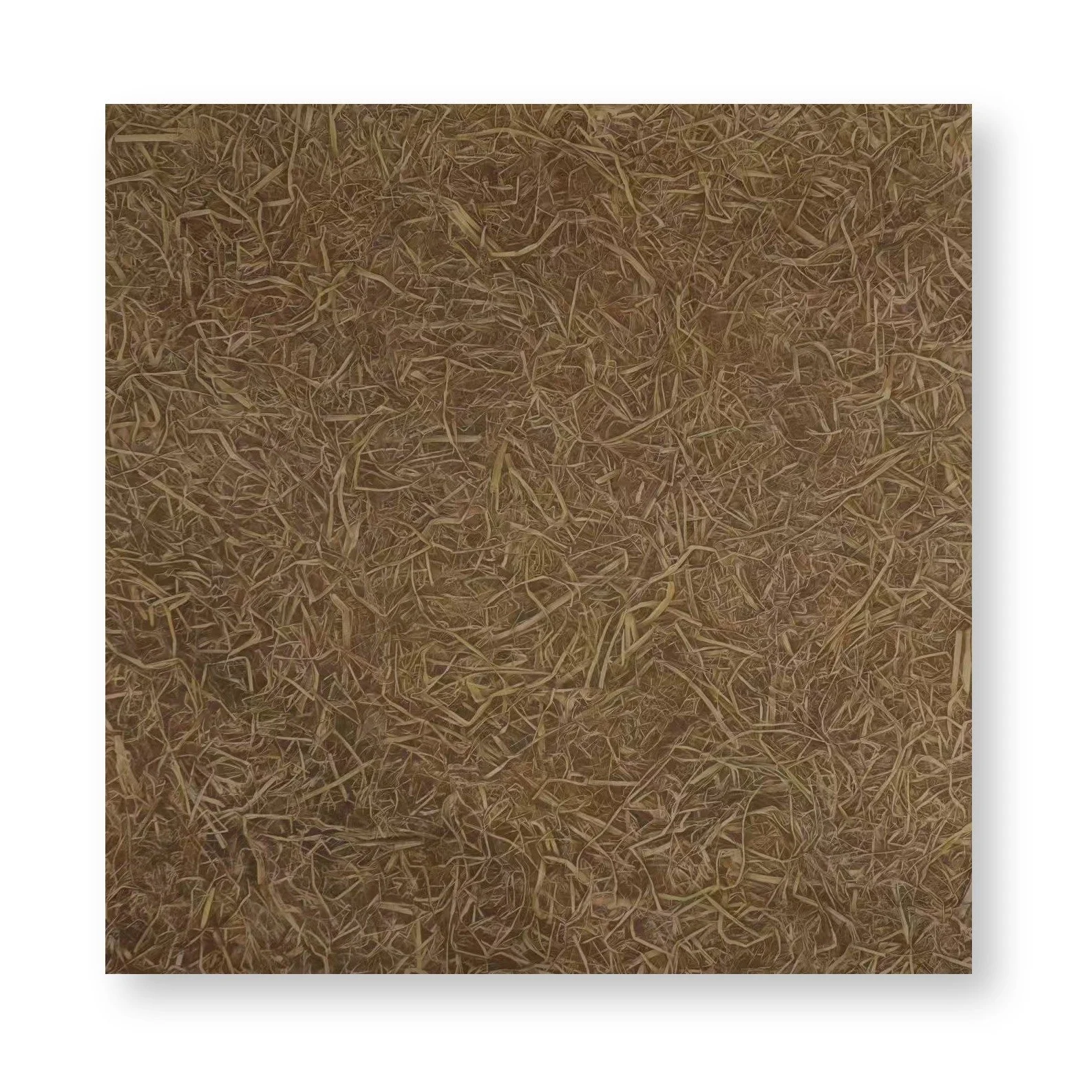  There's Still a Lot of Straw, and It's Very Messy (2) 
 Ink on rice paper 
 111.5cm x 111.5cm, 2025 
