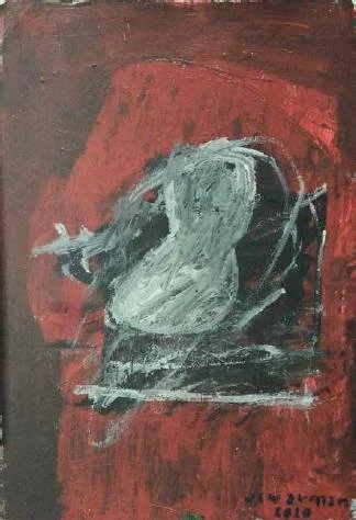  Untitled 
 Acrylic on canvas 
 50 cm x 42 cm, 2010 