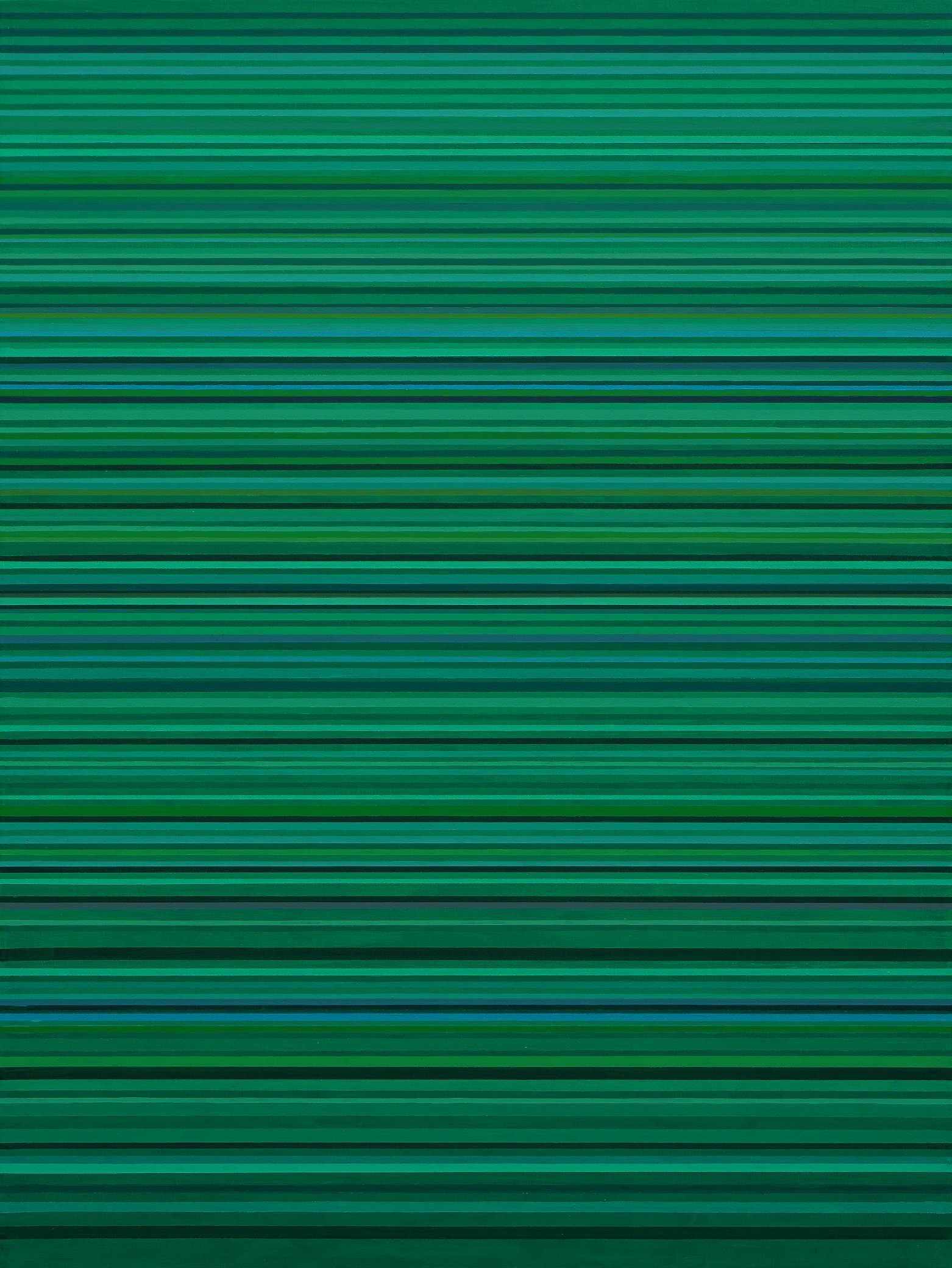  Looking for New Green Land #2 
 Acrylic on canvas 
 2018 
