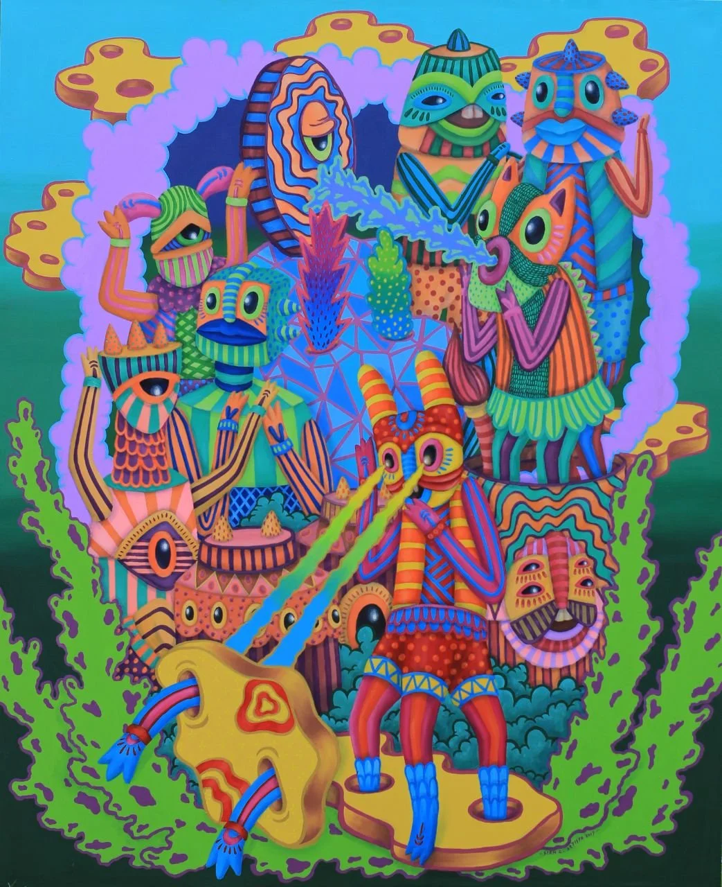 siam-candra-artista_curi-lalu-hentakkan-steal-then-stomp_acrylic-on-canvas_140-x-120-cm_2017.jpg
