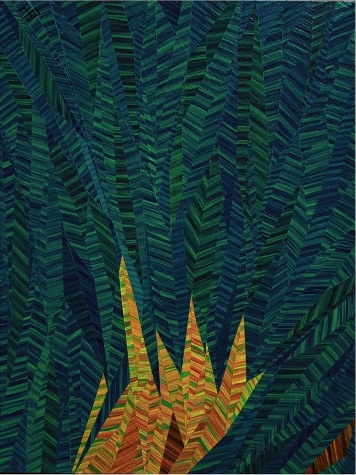  Bentang Alam #2 
 Acrylic on Canvas 
 60cm x 80cm, 2025 