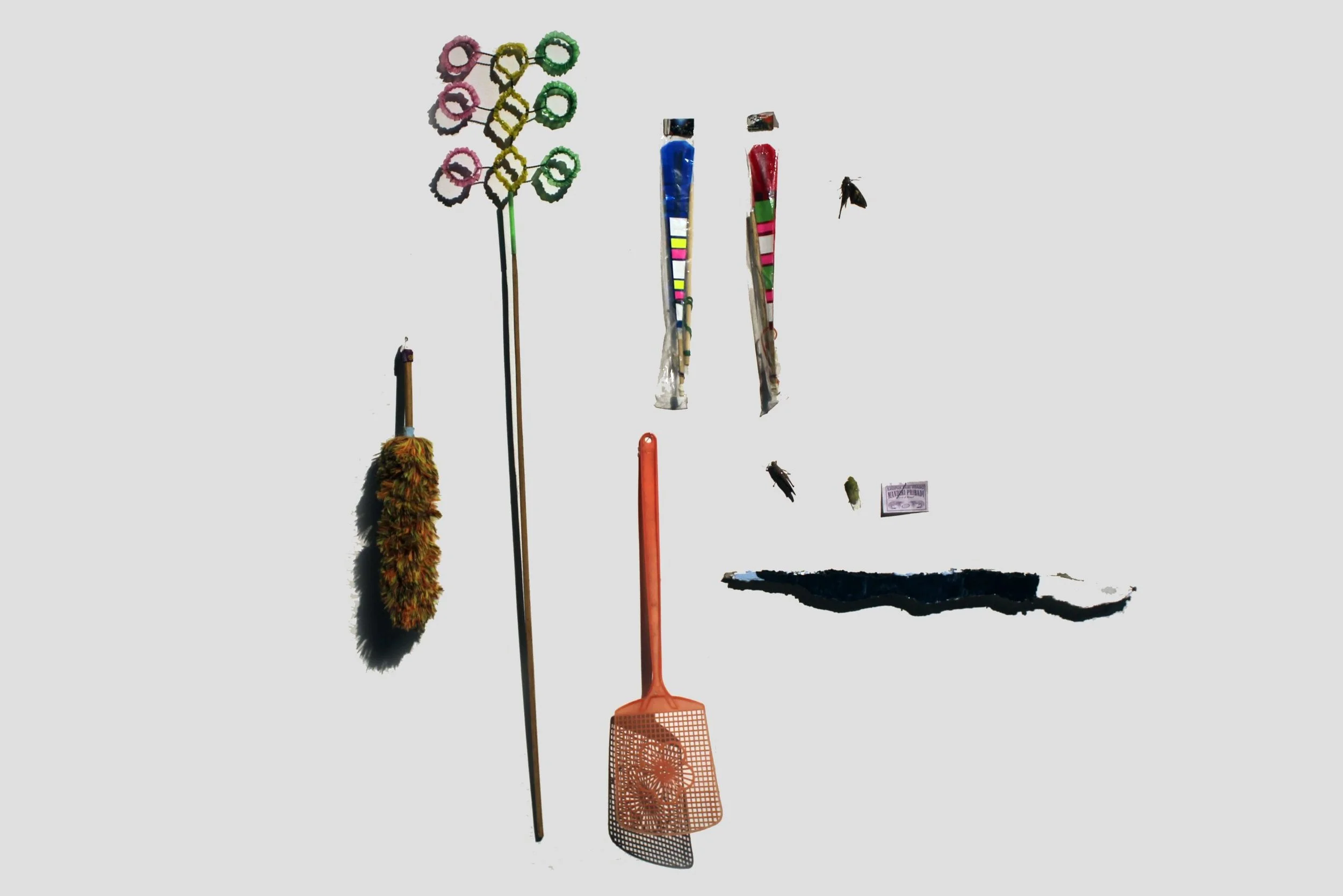  Collactebles 
 Assemblage 
 100 cm x 100 cm, 2018 