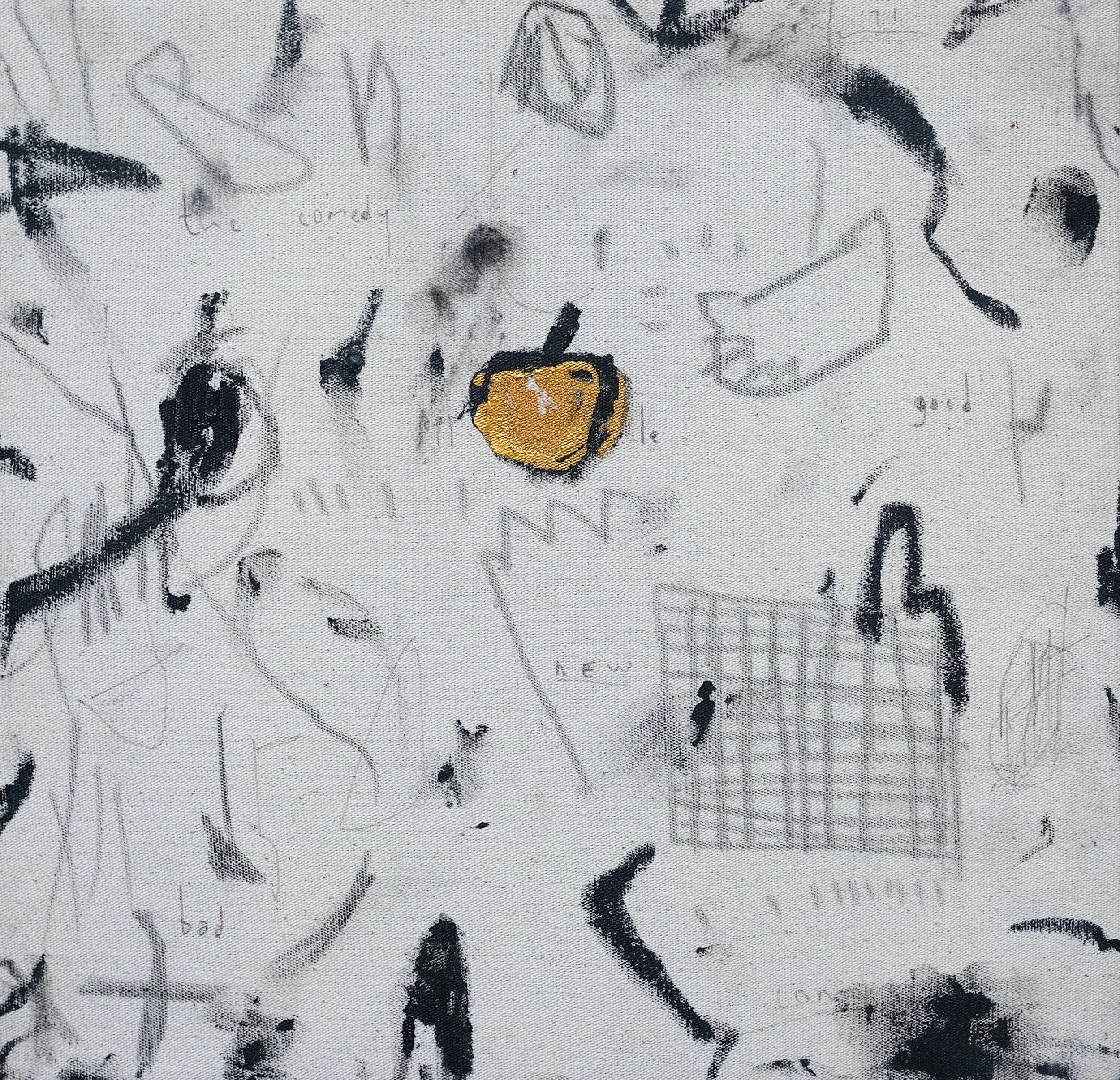  Noktah #10 
 Acrylic on canvas 
 30 cm x 30 cm(9 Panels), 2022 