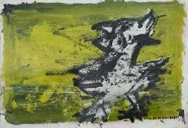  Bird 
 Acrylic on canvas 
 50 cm x 42 cm, 2010 
