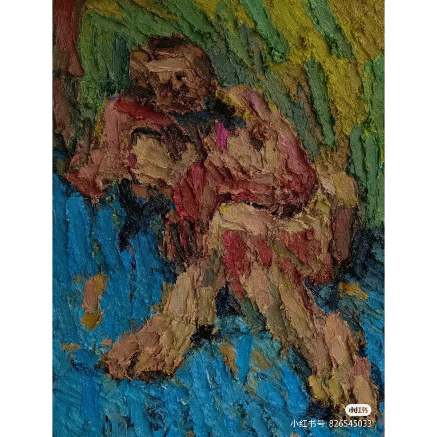  Untitled #14 
 Oil on canvas 
 60 x 80 cm, 2021 