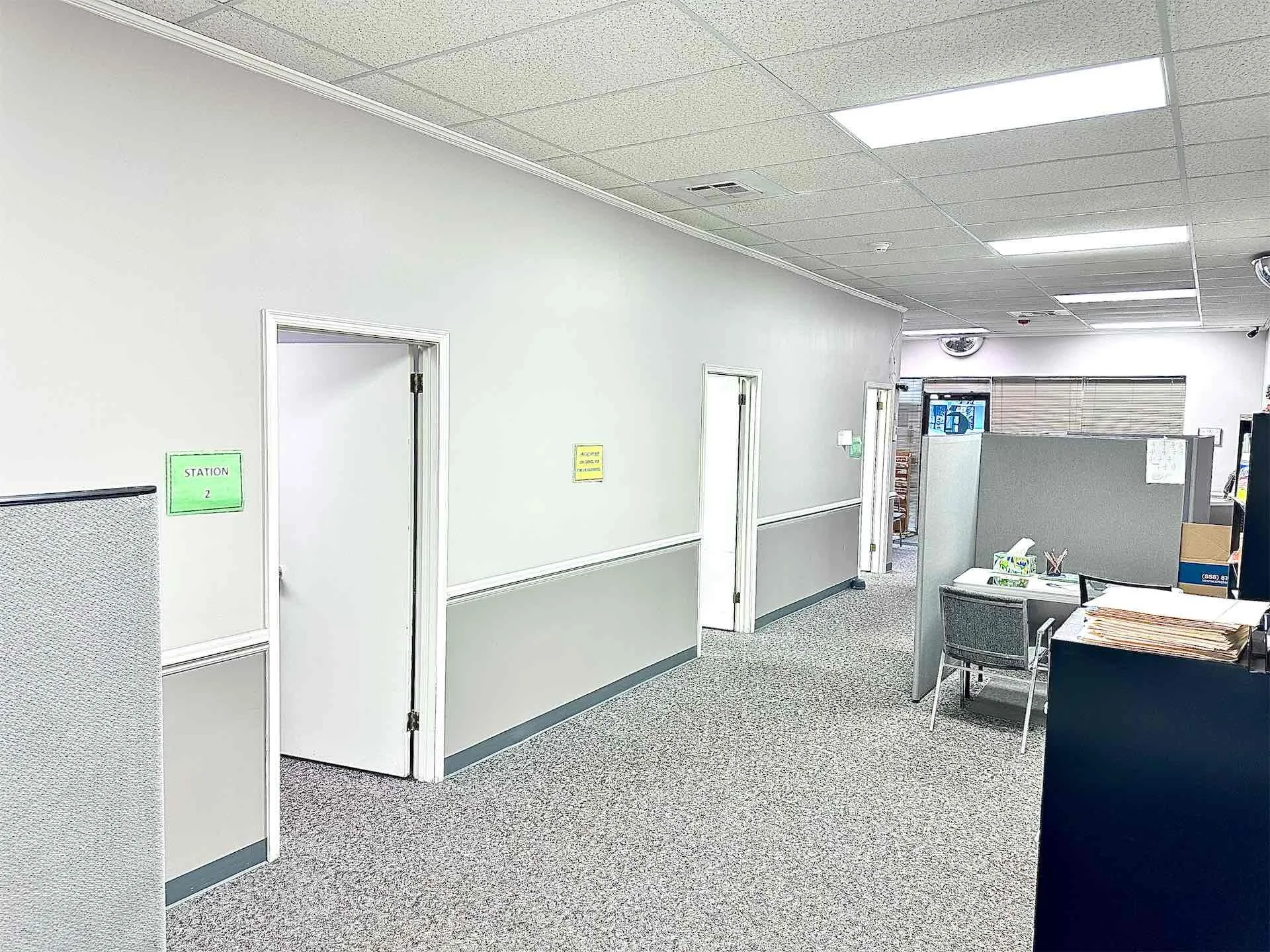 Tutoring rooms and cubicle