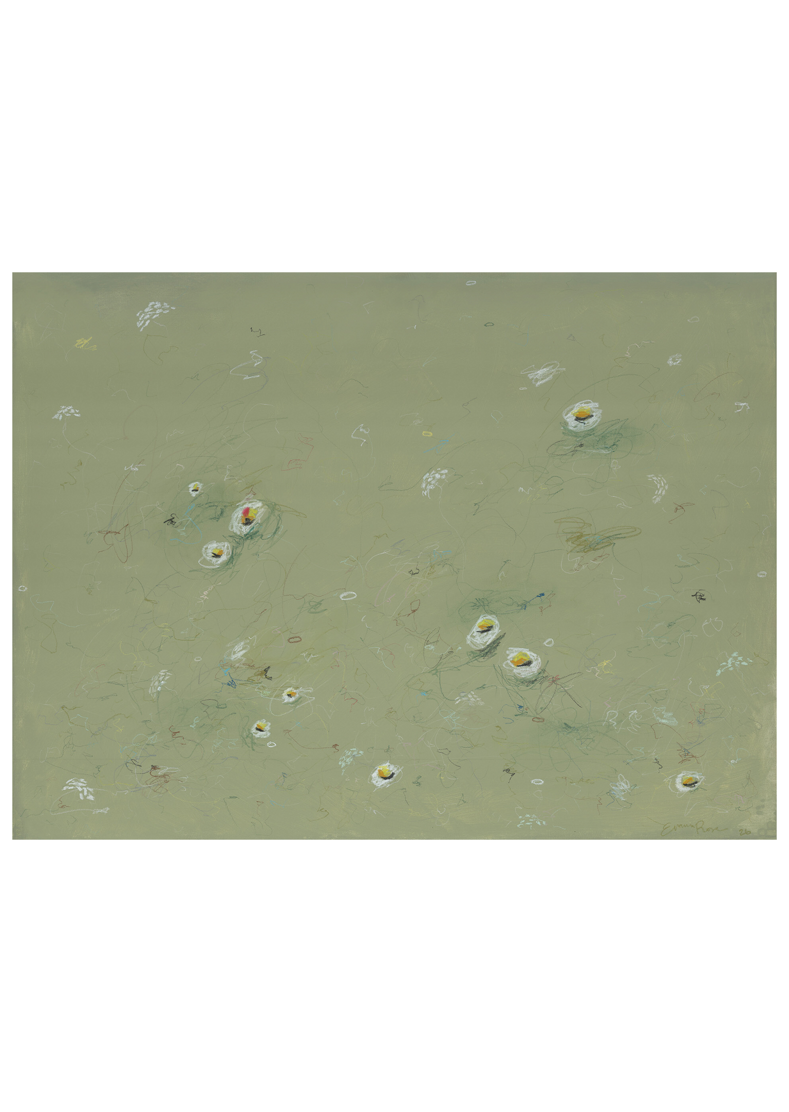 Green Pastures - Unstretched Print