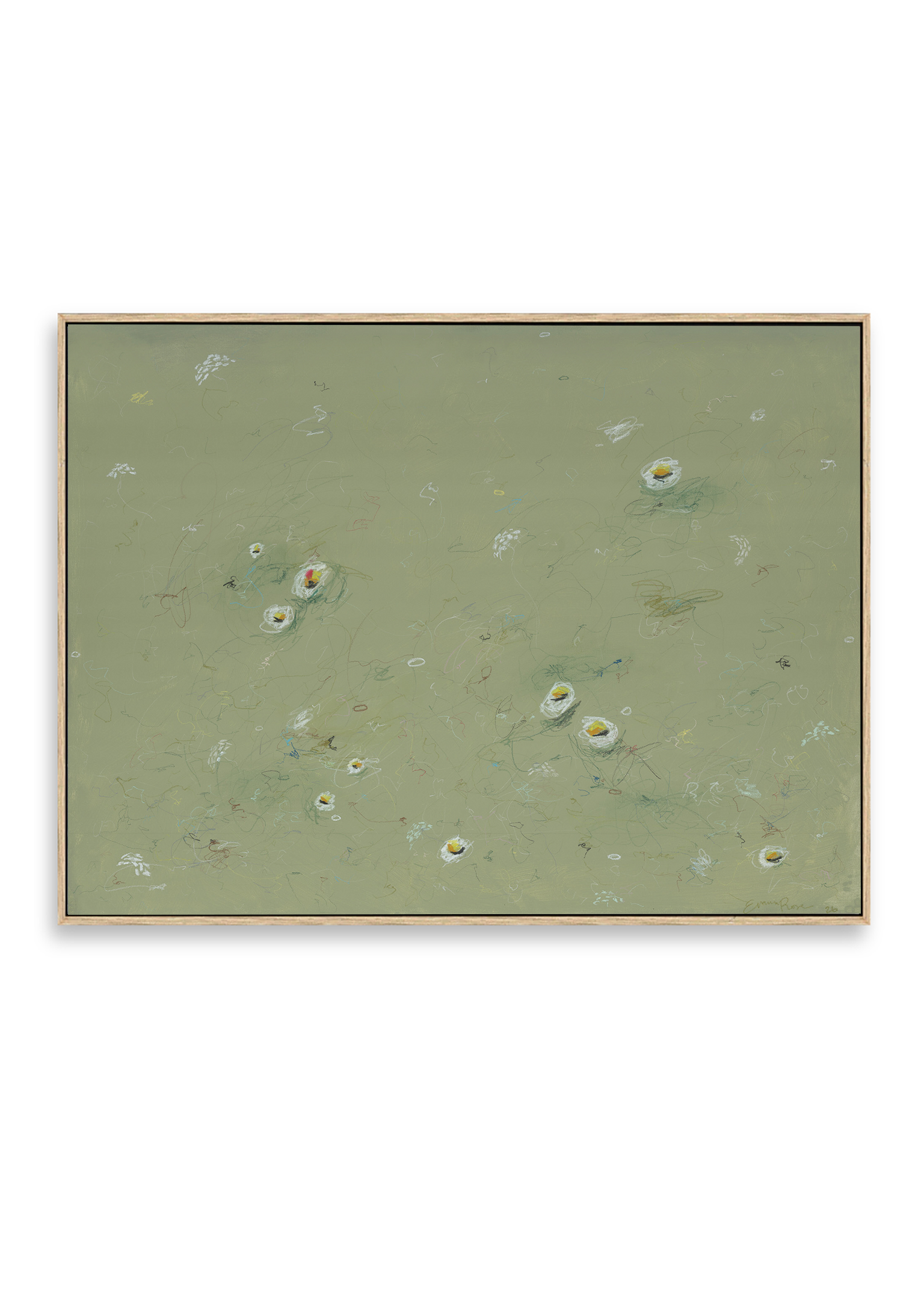 Green Pastures - Stretched Canvas Print