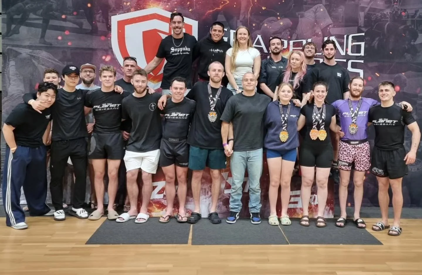 Big day at @grapplingindustries Brisbane yesterday! 

🔥 First-timers stepping up
💪 Hard training paying off 
🤼 Tough battles and lessons for all

Massive thanks to everyone who came out to back the team