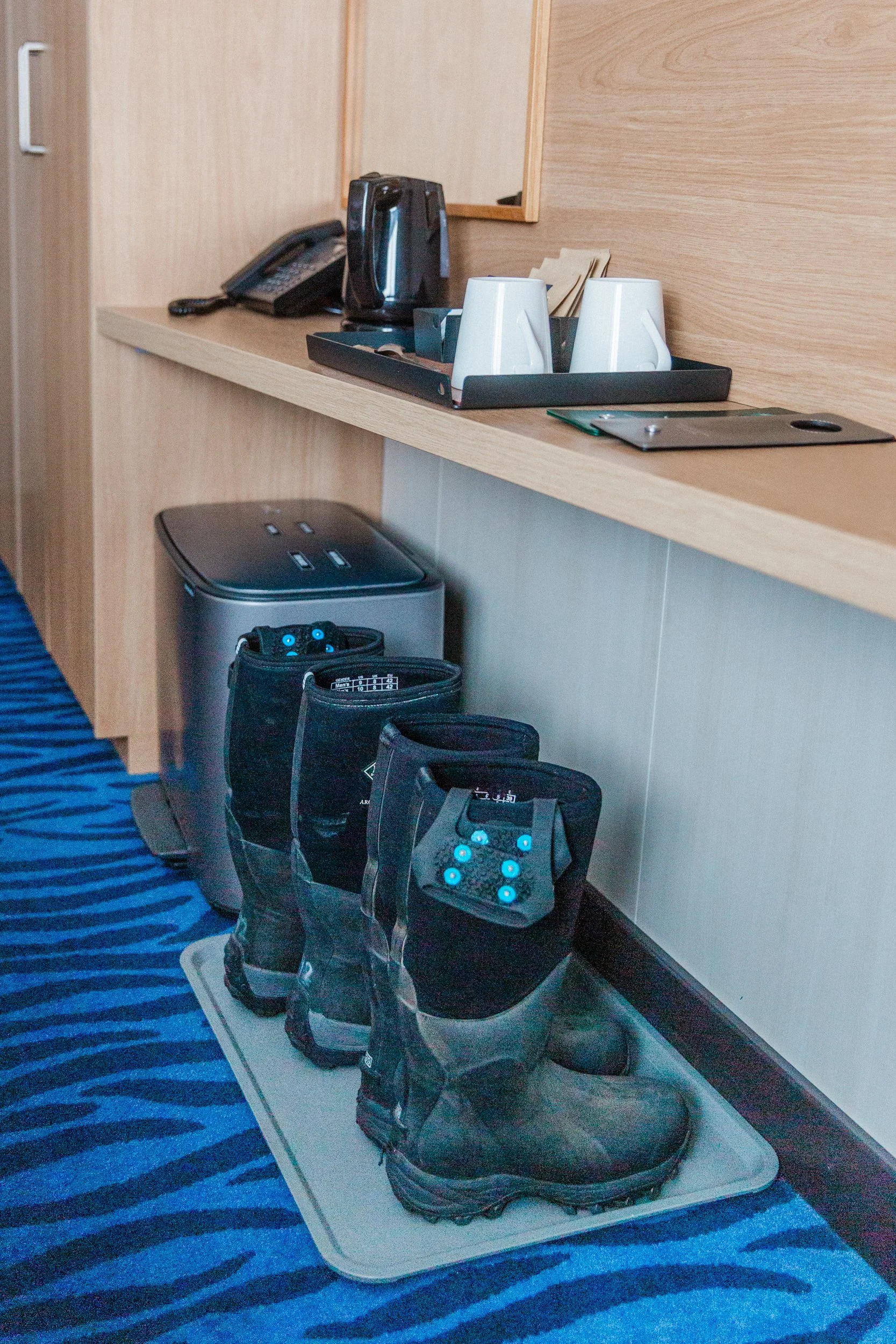 A small part of cabin life on board