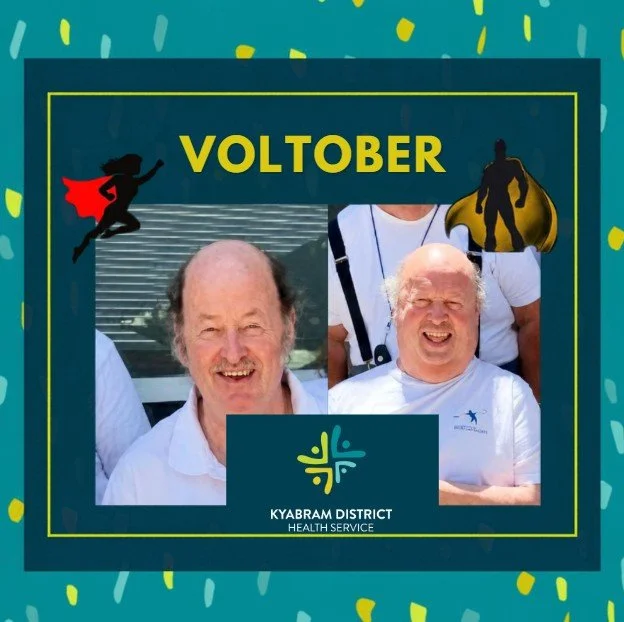 Here are Jim &amp; Ross Hilder’s volunteer stories…