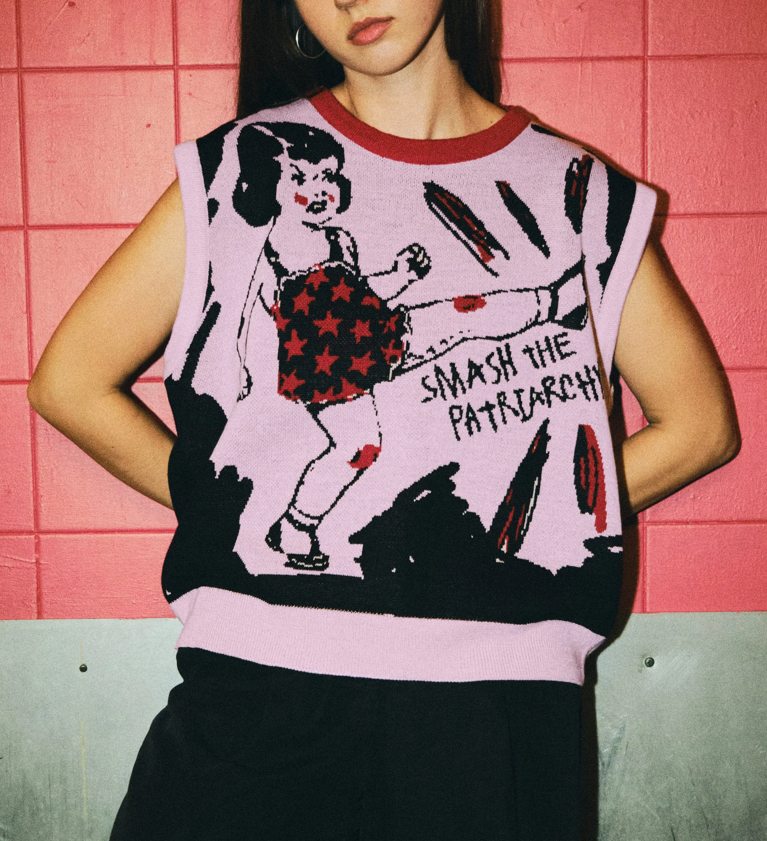 SMASH THE PATRIARCHY VEST