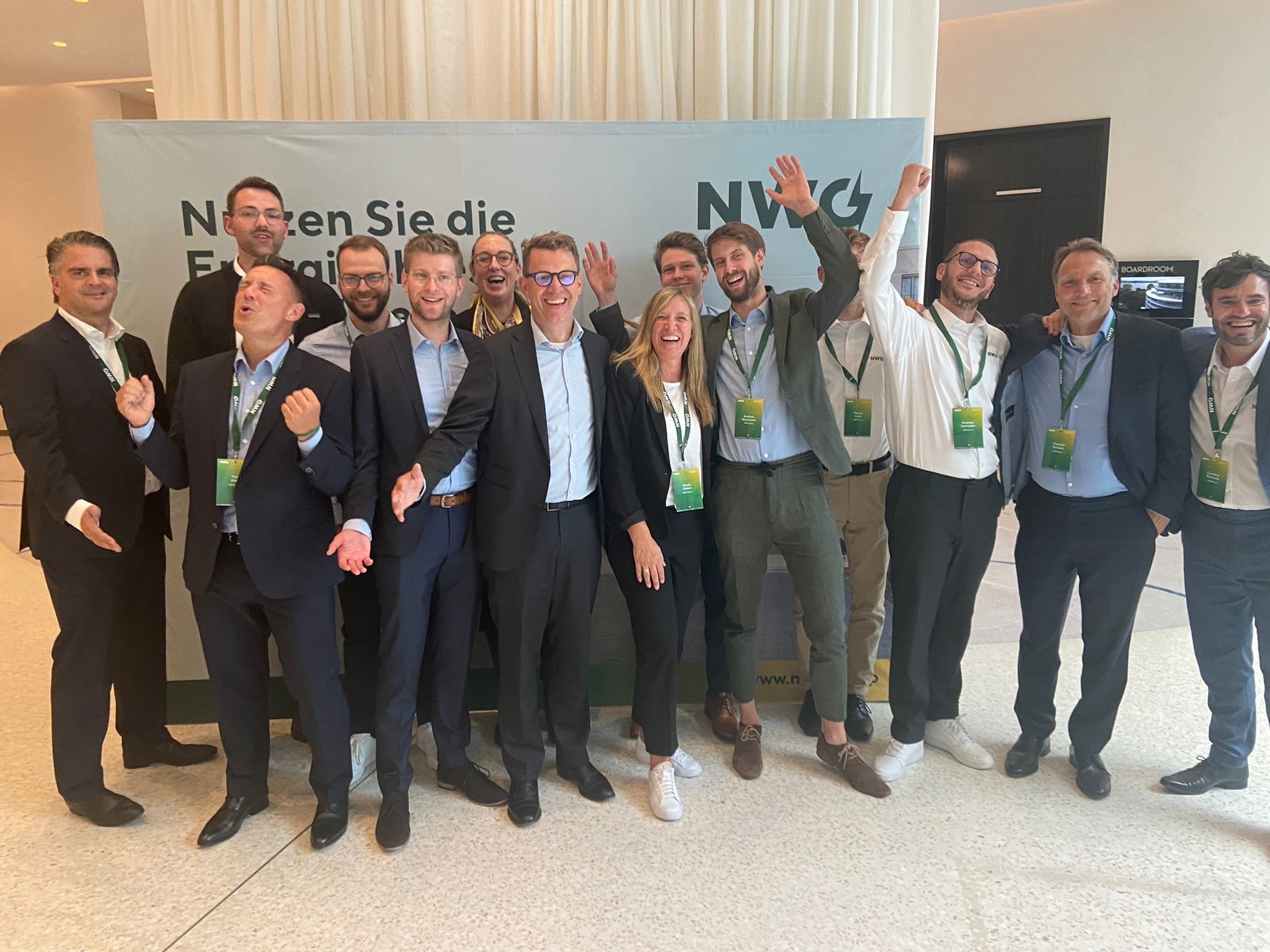 Karriere bei der NWG Group: Das Team auf unserer ESG Konferenz.