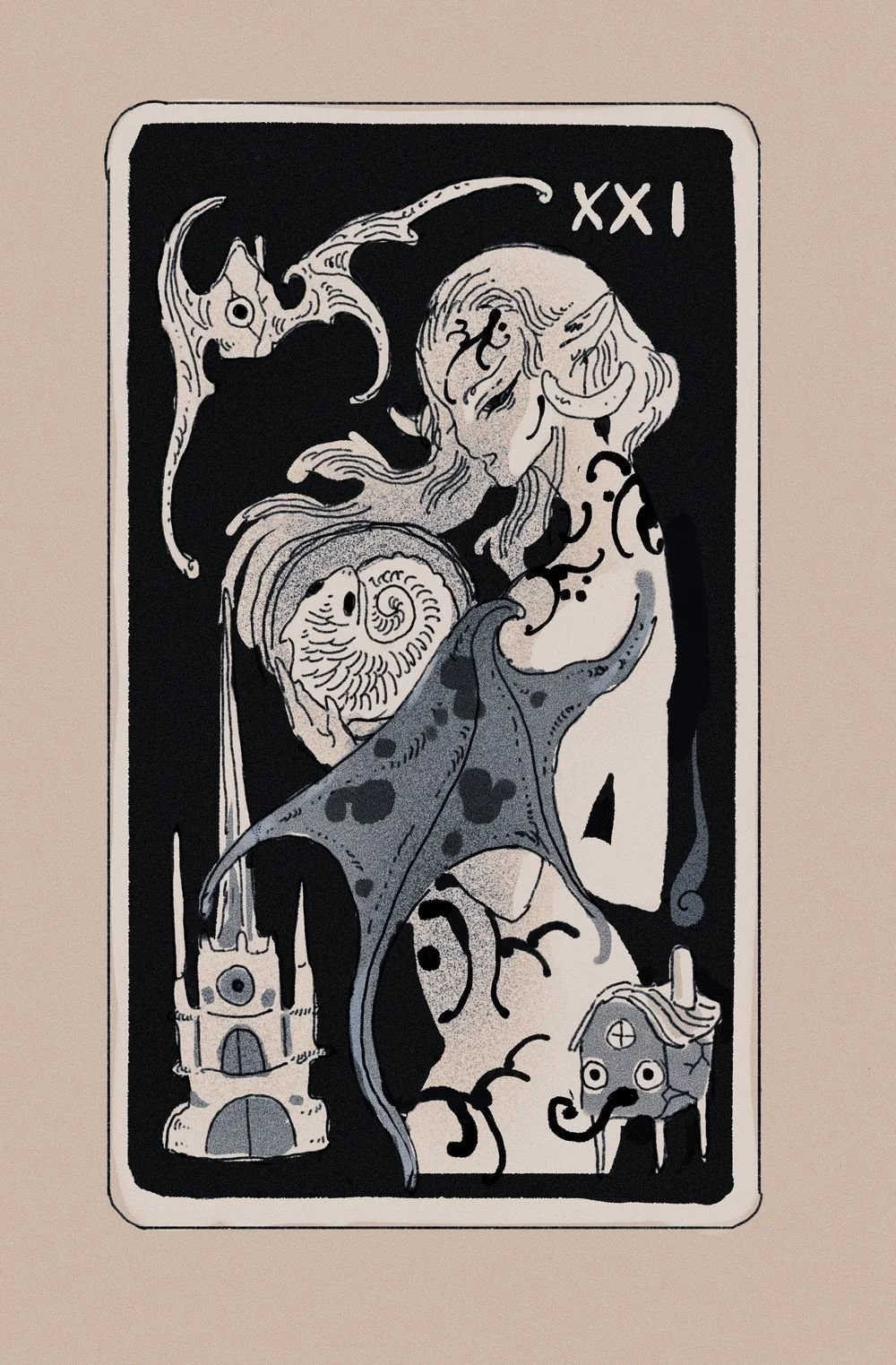 The World Tarot Card