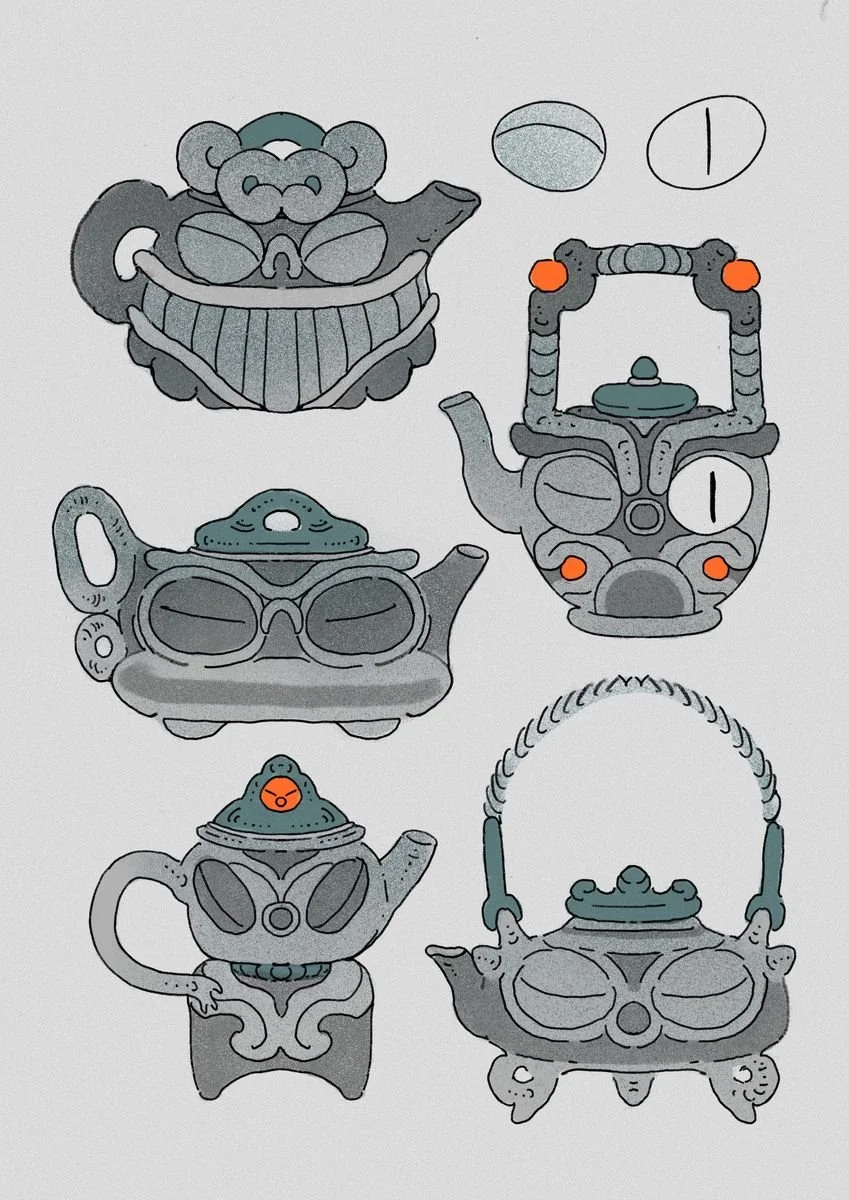 teapot illustration