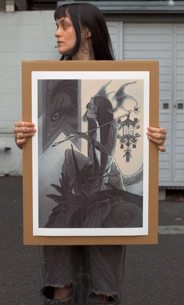 A2 Print - Dragon Manifester