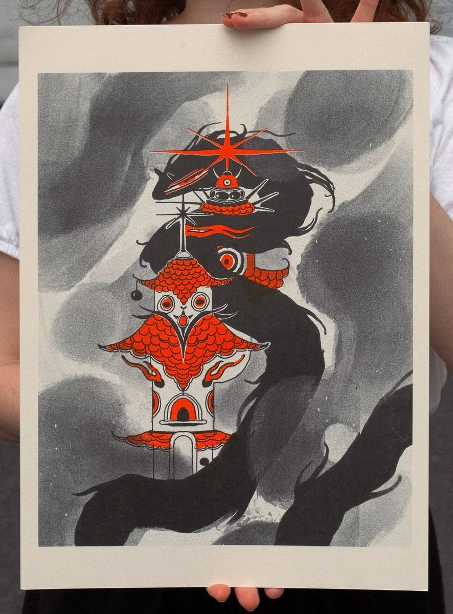 A3 Riso Print - Coalby