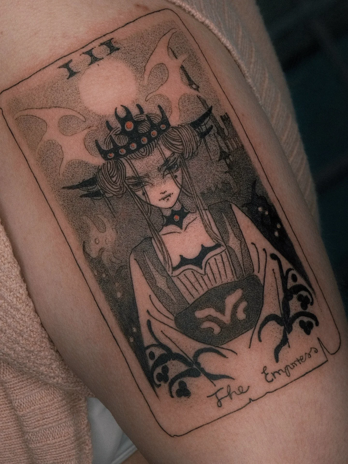 The vampire empress tarot card :)

#tattootokyo #tokyotattoostudio #tokyotattooartist