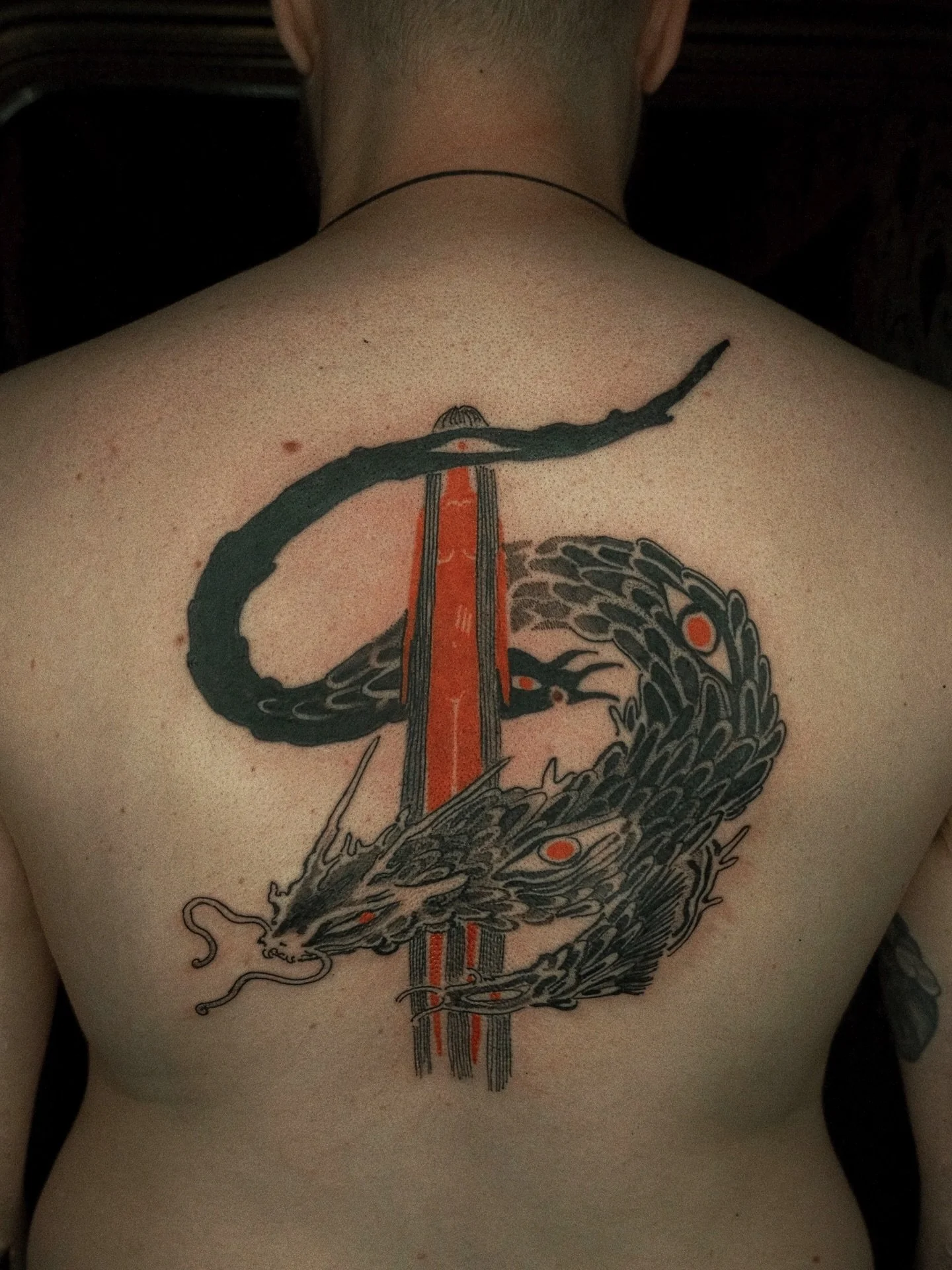 Tattoo from a drawing I did a few years ago :)

#tokyotattoo #japantattoo #japantattooartist #backtattoos