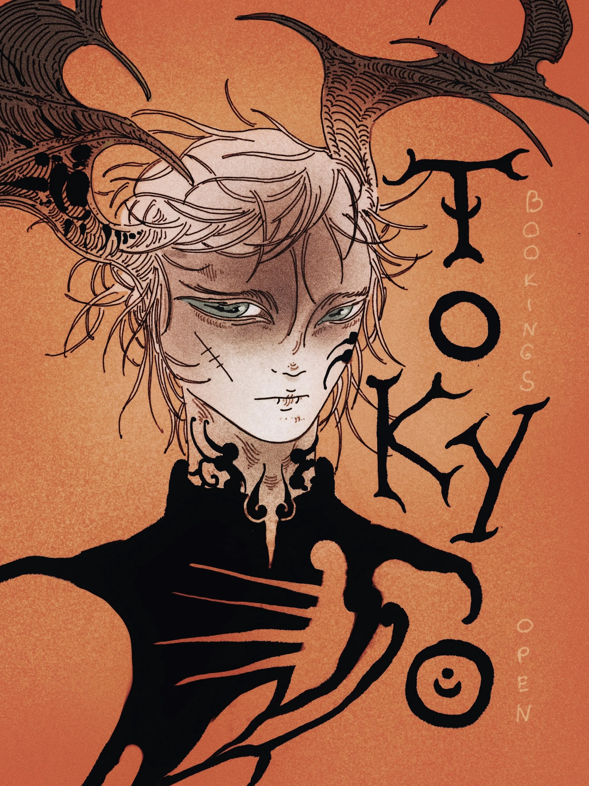 Bookings are now open for June - August!
If you want to get tattooed by me in Tokyo, please read my bookings guide on my website :) 

#japantattooartist #tokyotattooartist #characterillustration #vampiretattoo