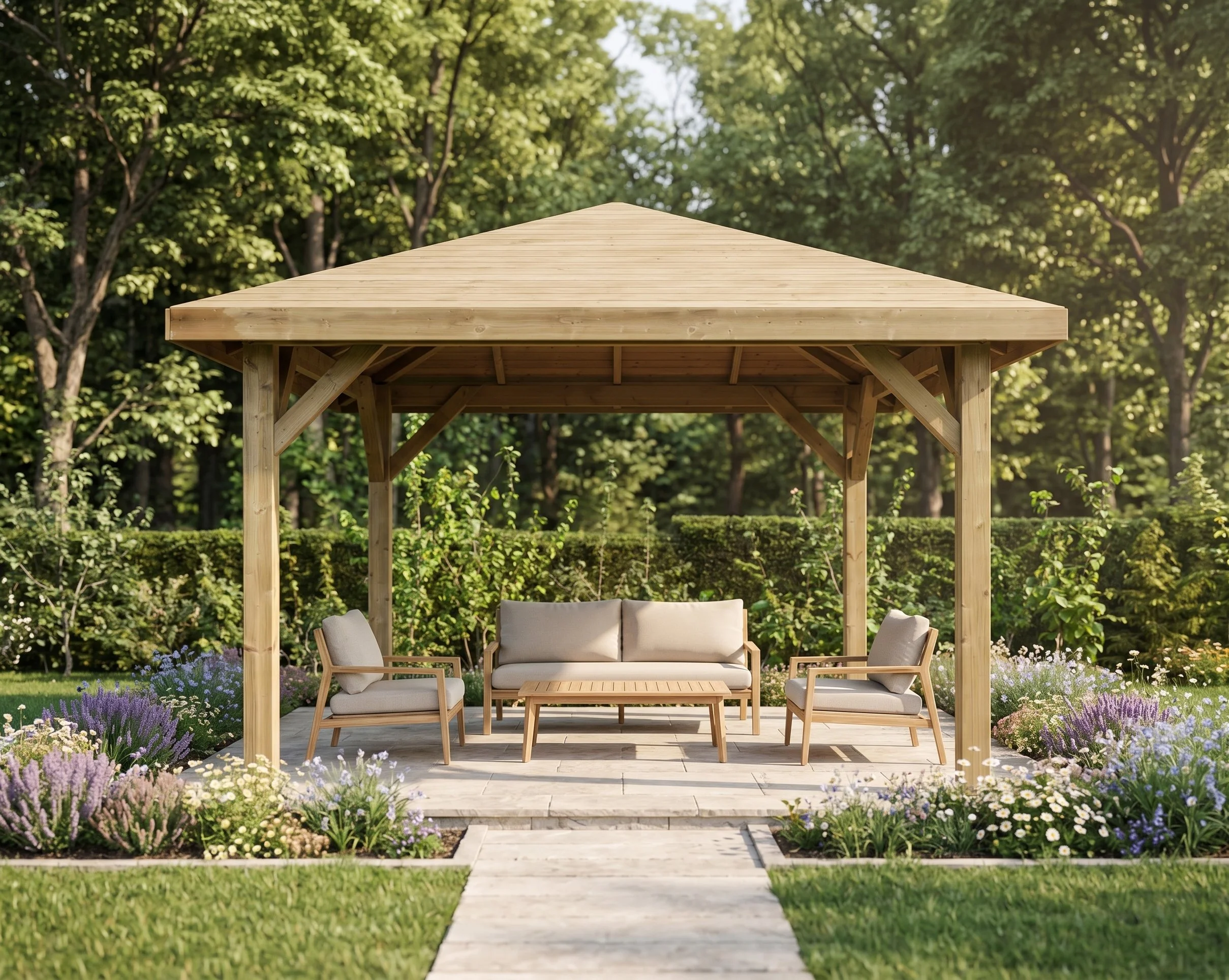 Pavilion 4372 x 4372 mm