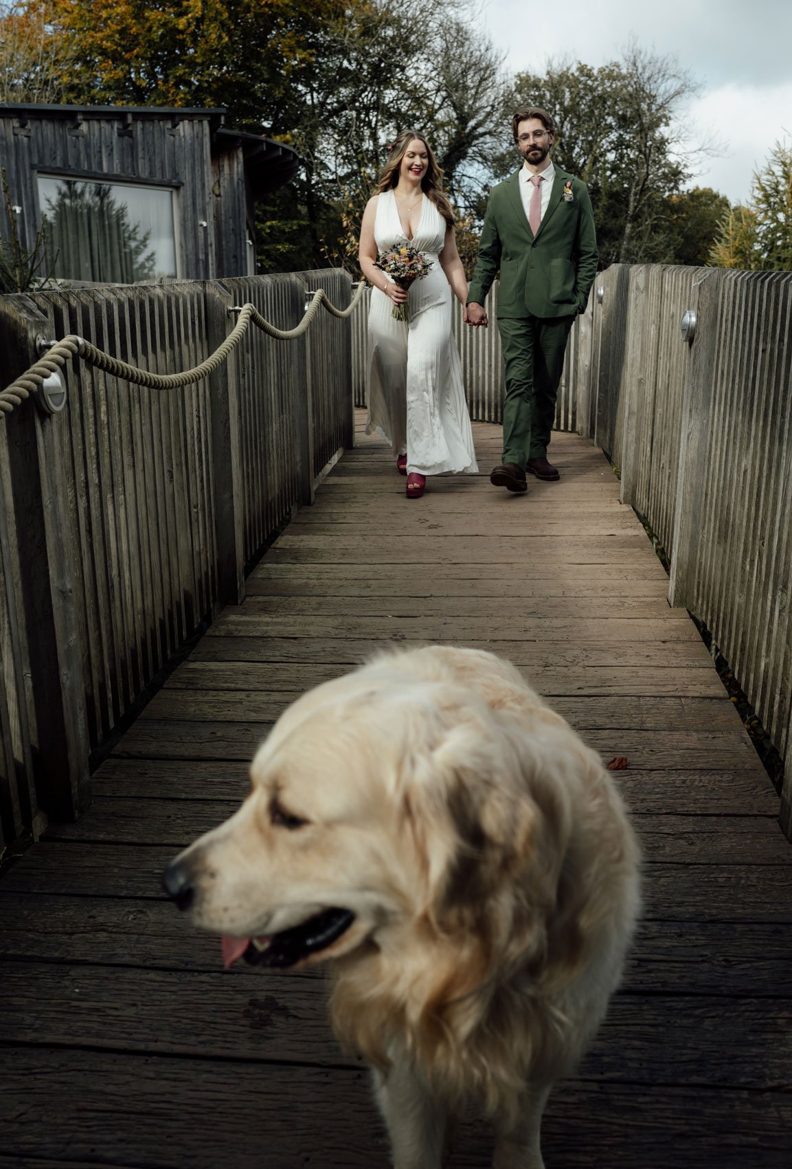 Candid wedding celebration photographed by UK wedding photographer