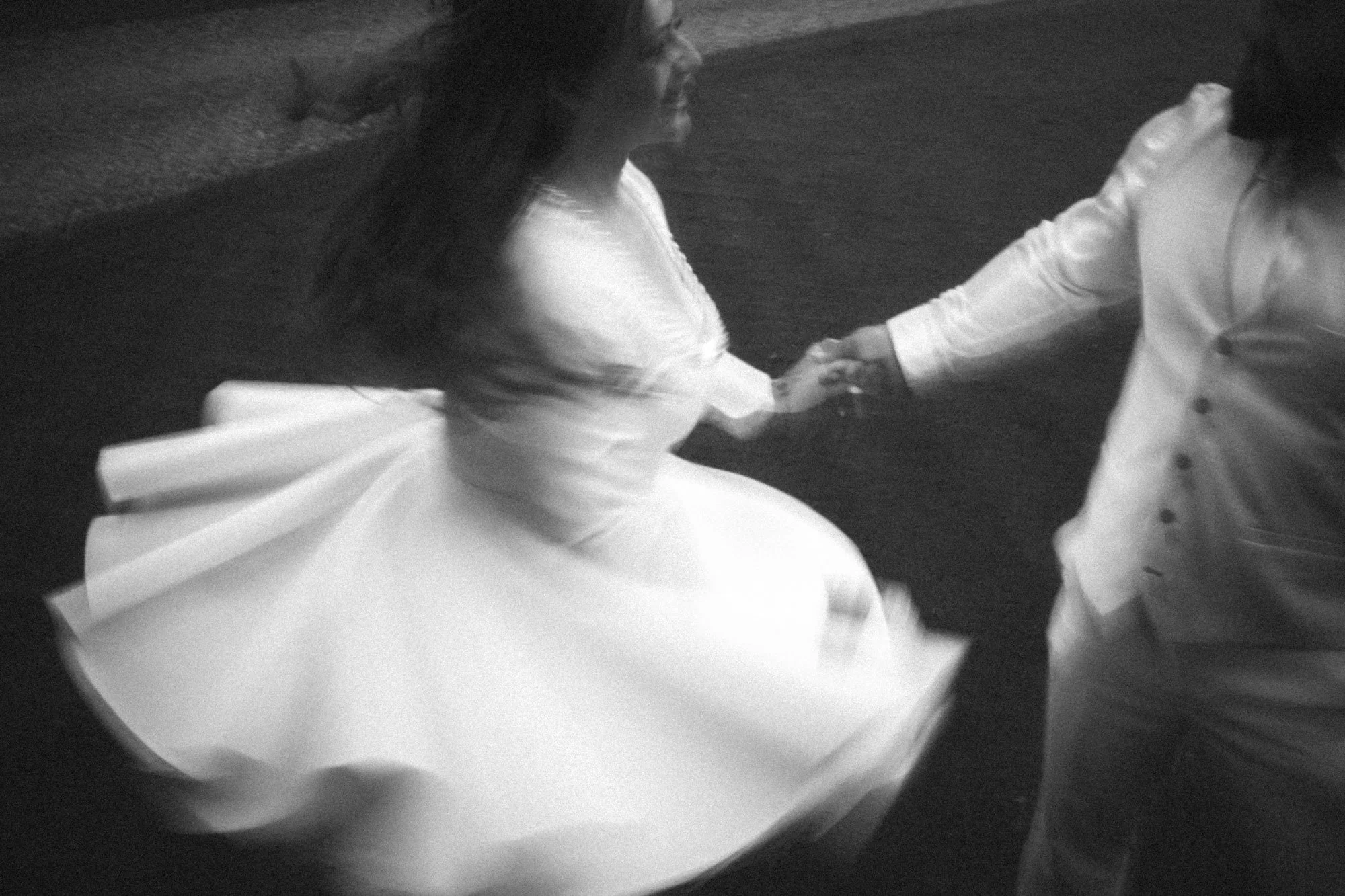 Stylish wedding couple portrait by North Devon wedding photographer