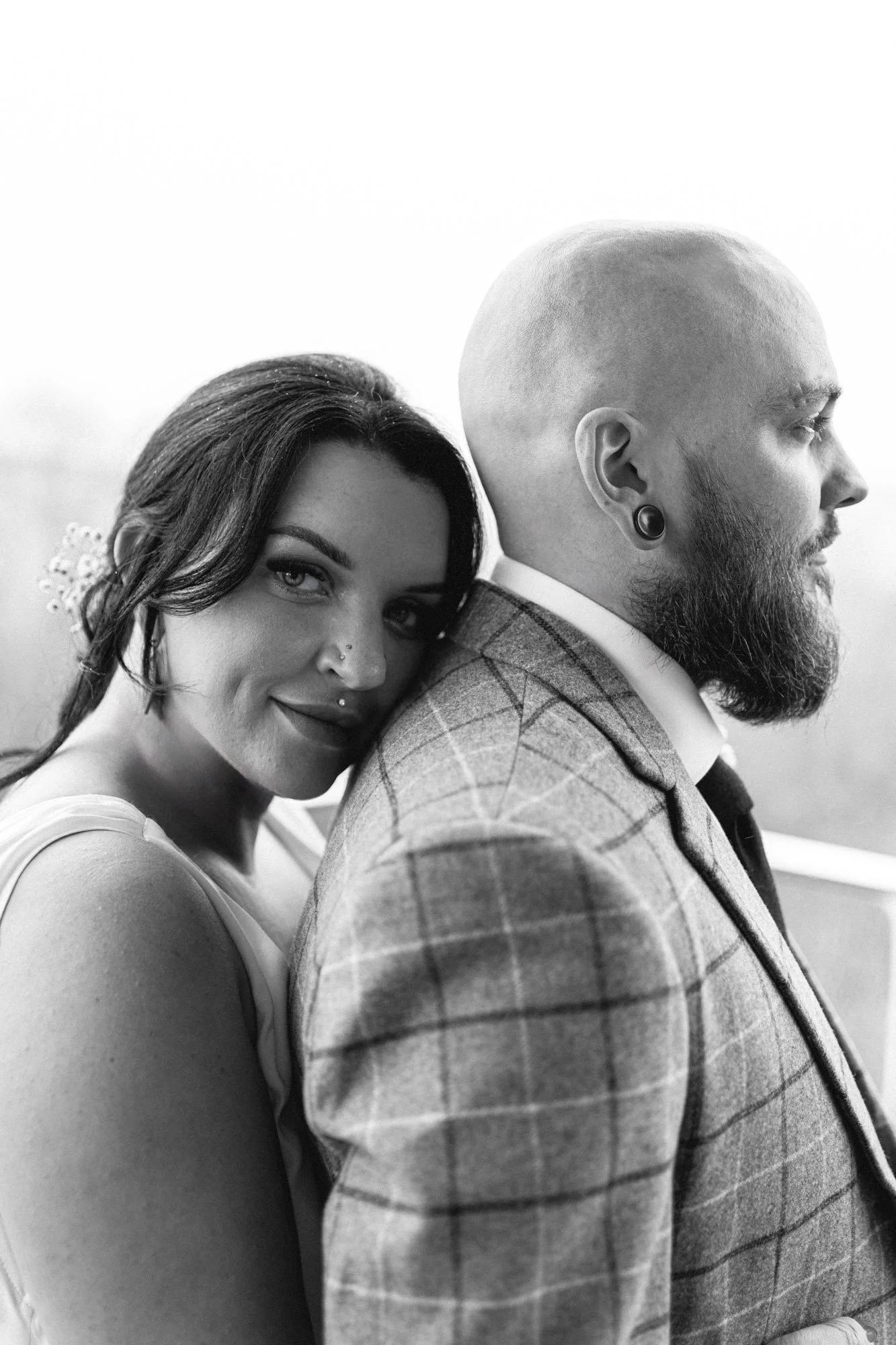 Editorial wedding photography in North Devon