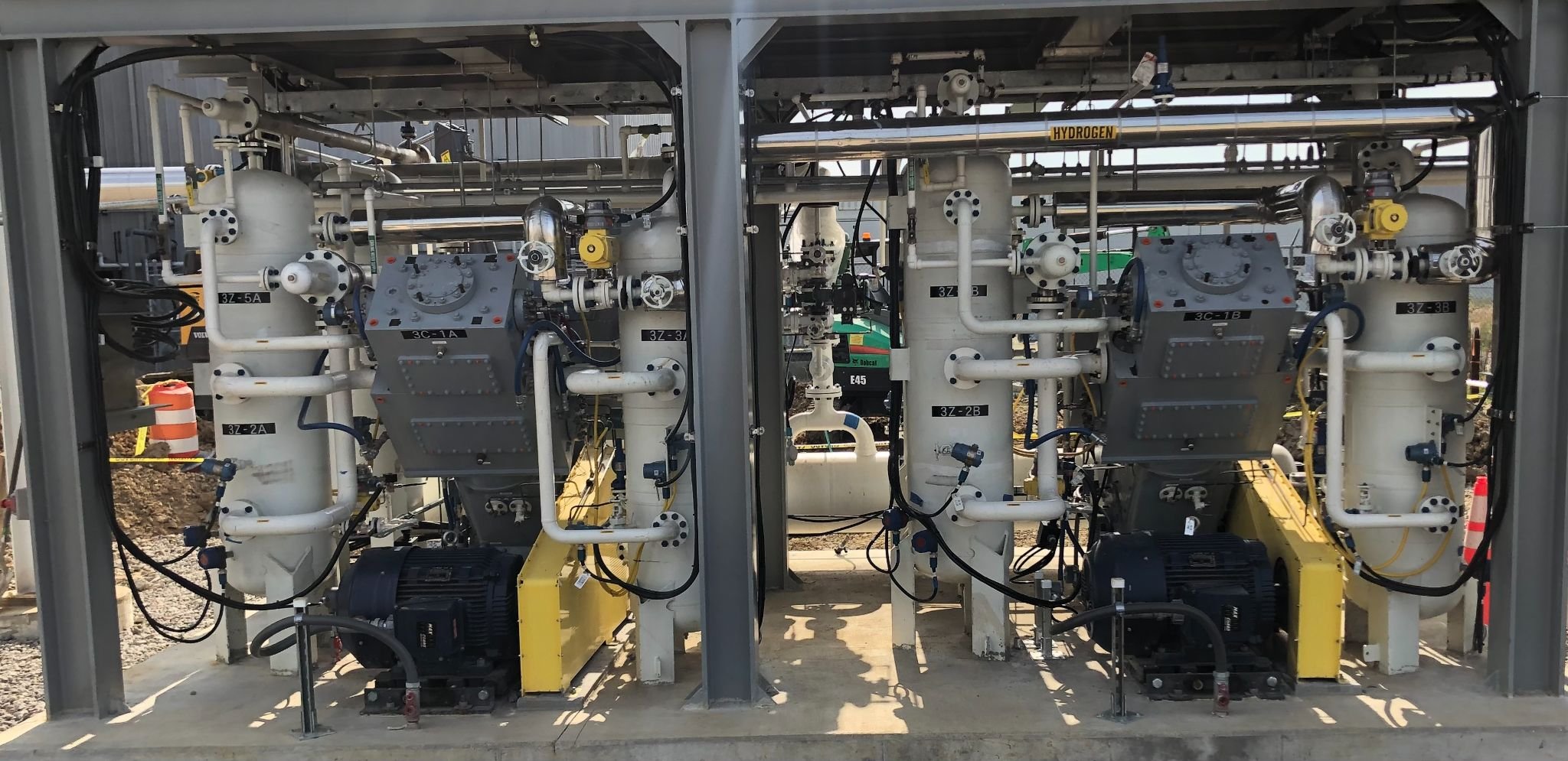 Redundant API 618 multi-stage electrolysis hydrogen compressors