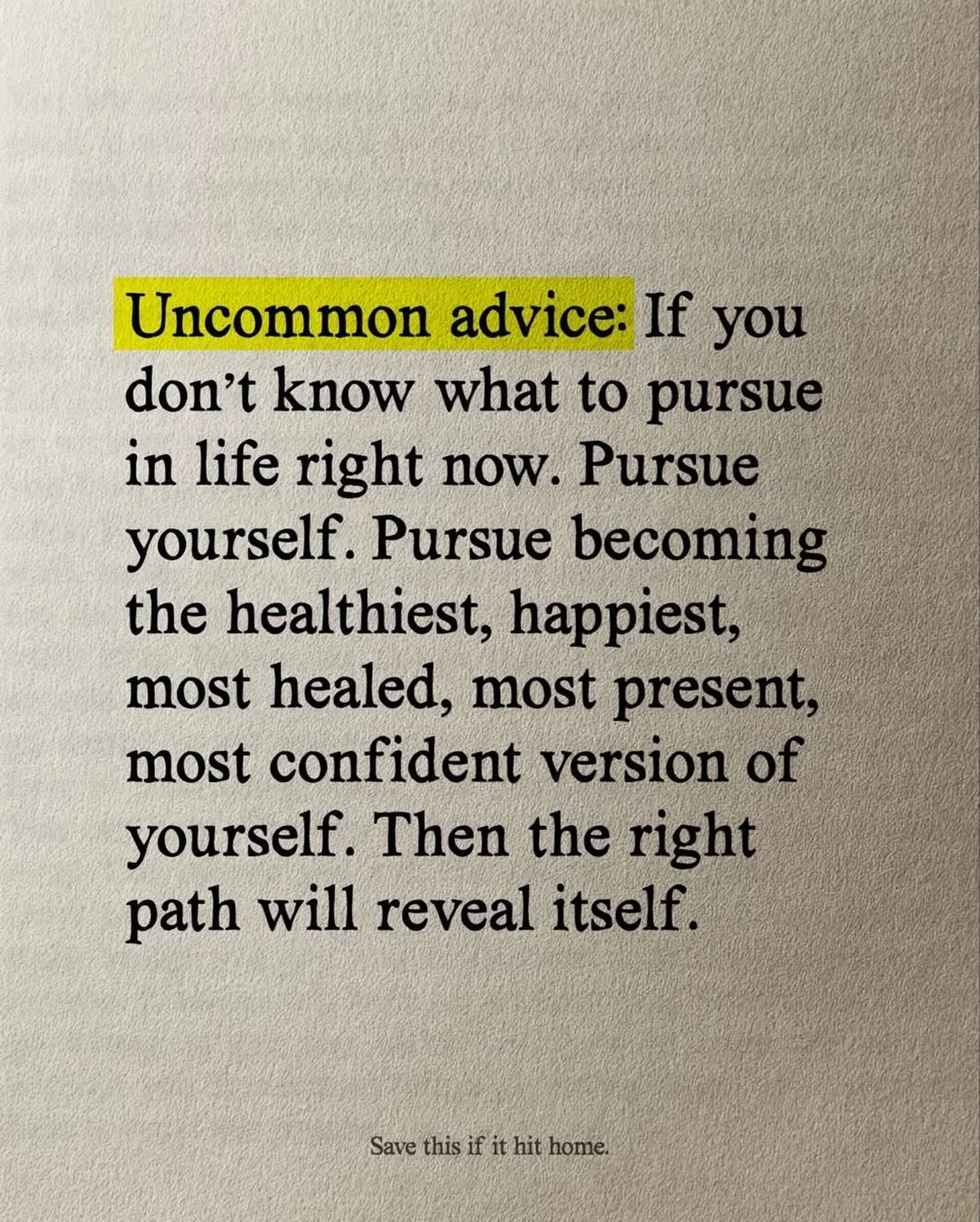 Not my words (found on Pinterest!) but I had to share. 

I often explain this to clients as foundations.
We can&rsquo;t build a life that feels right if the foundations underneath feel shaky.

Sometimes the work isn&rsquo;t about figuring everything 