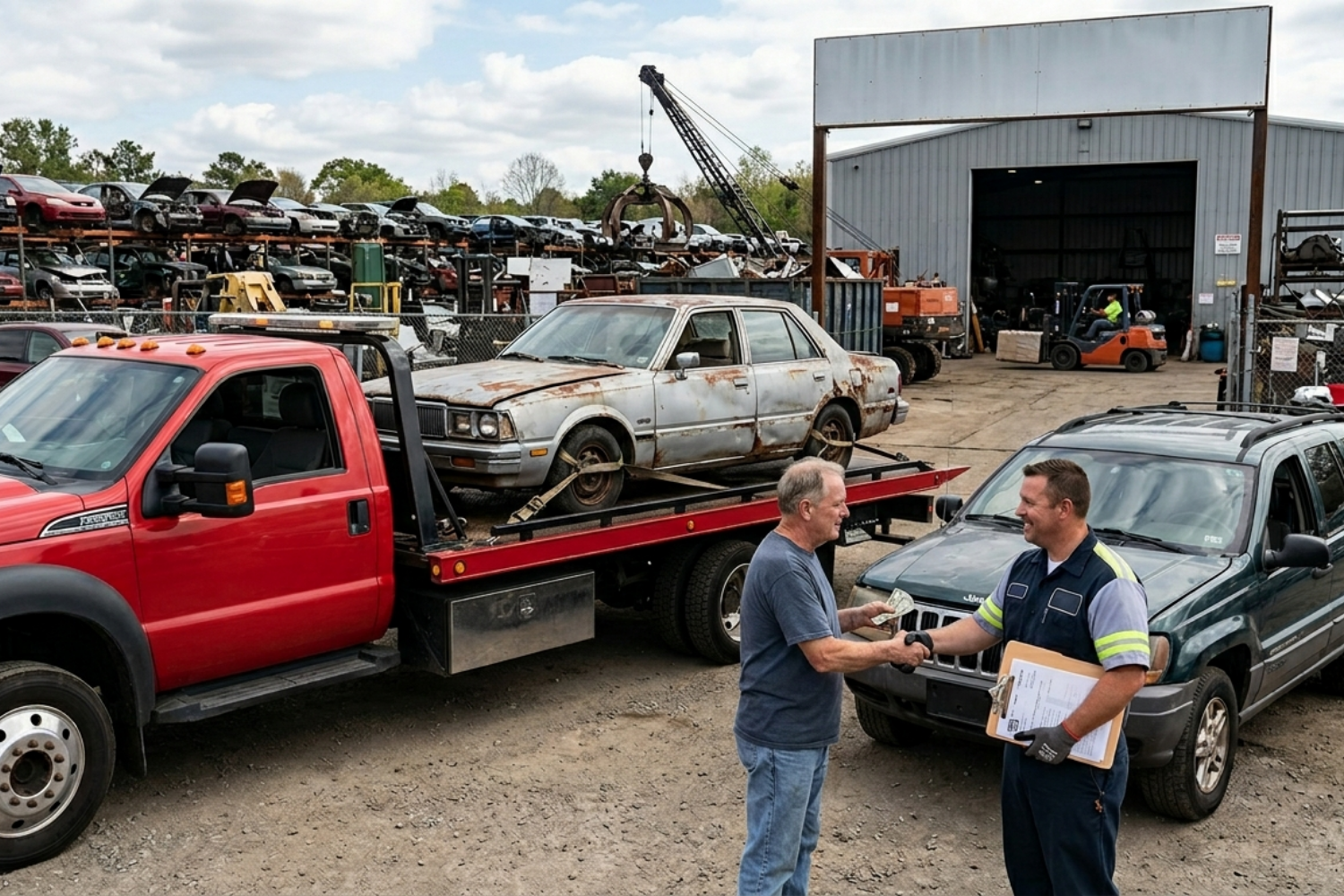 How Junk Car Buyers Determine Your Car’s Value