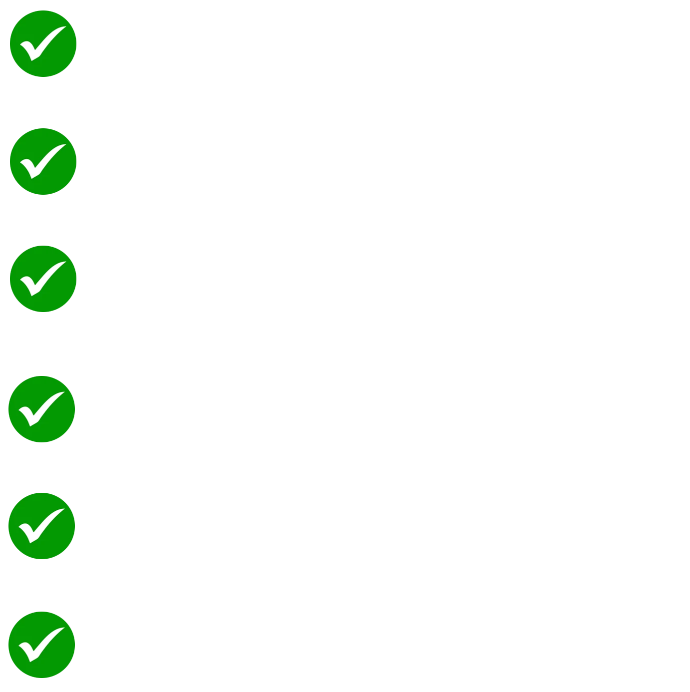 List of five business benefits with green check marks: wholesale pricing, Australian made with warranty, a small business friend, engineered to standards, best materials, and an expert team.