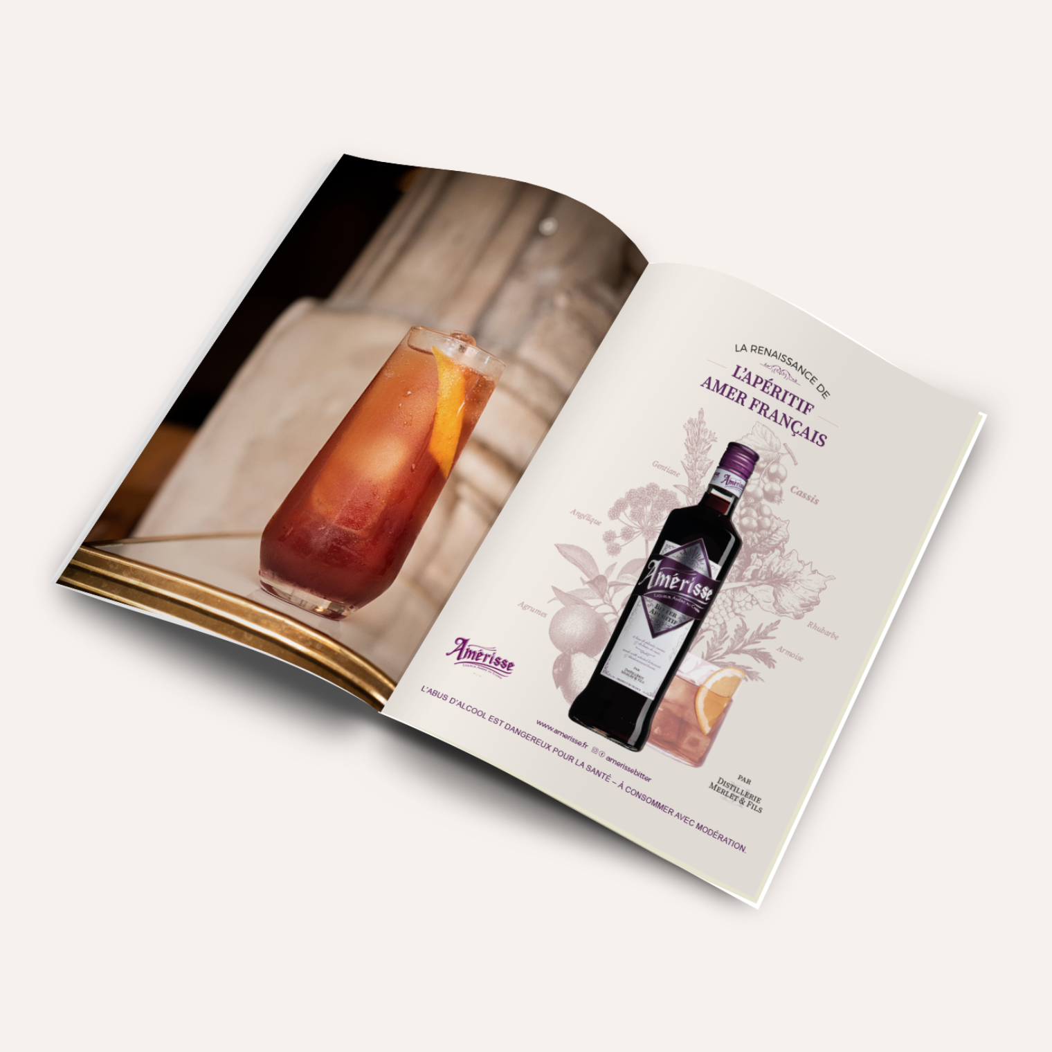 Mise en page d'une annonce presse pour le magazine spécialisé Shakewell.