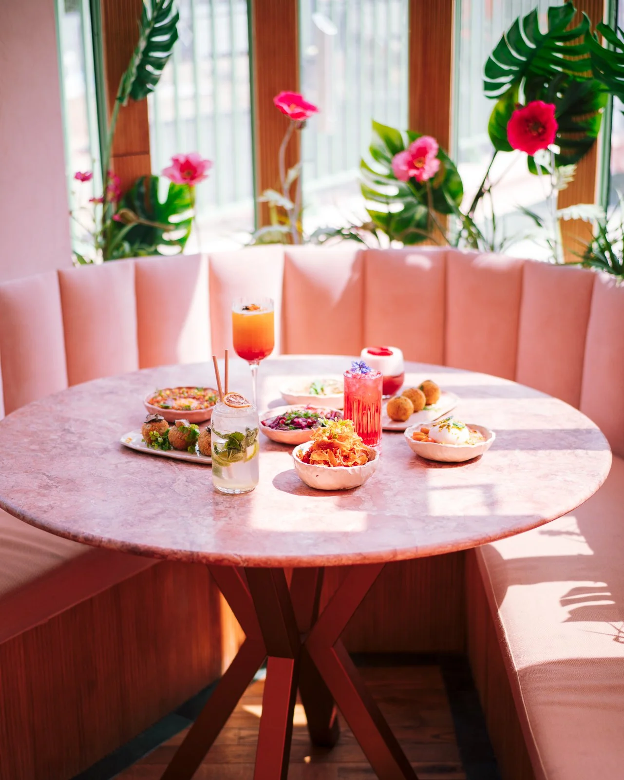 Stylisme culinaire pour un restaurant méditerranéen