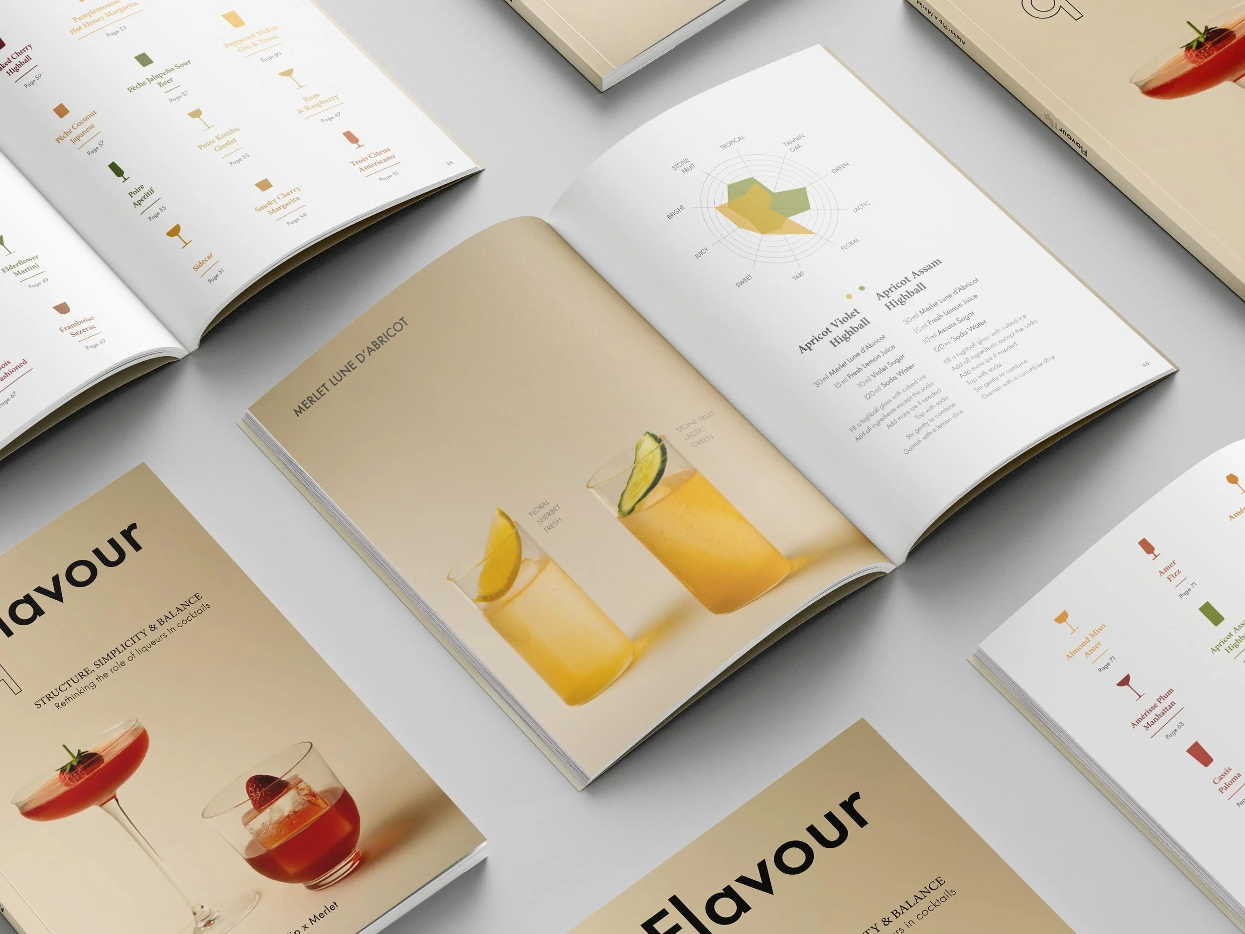 Flavour Flip : Design Éditorial (Atelier Pip x Merlet)