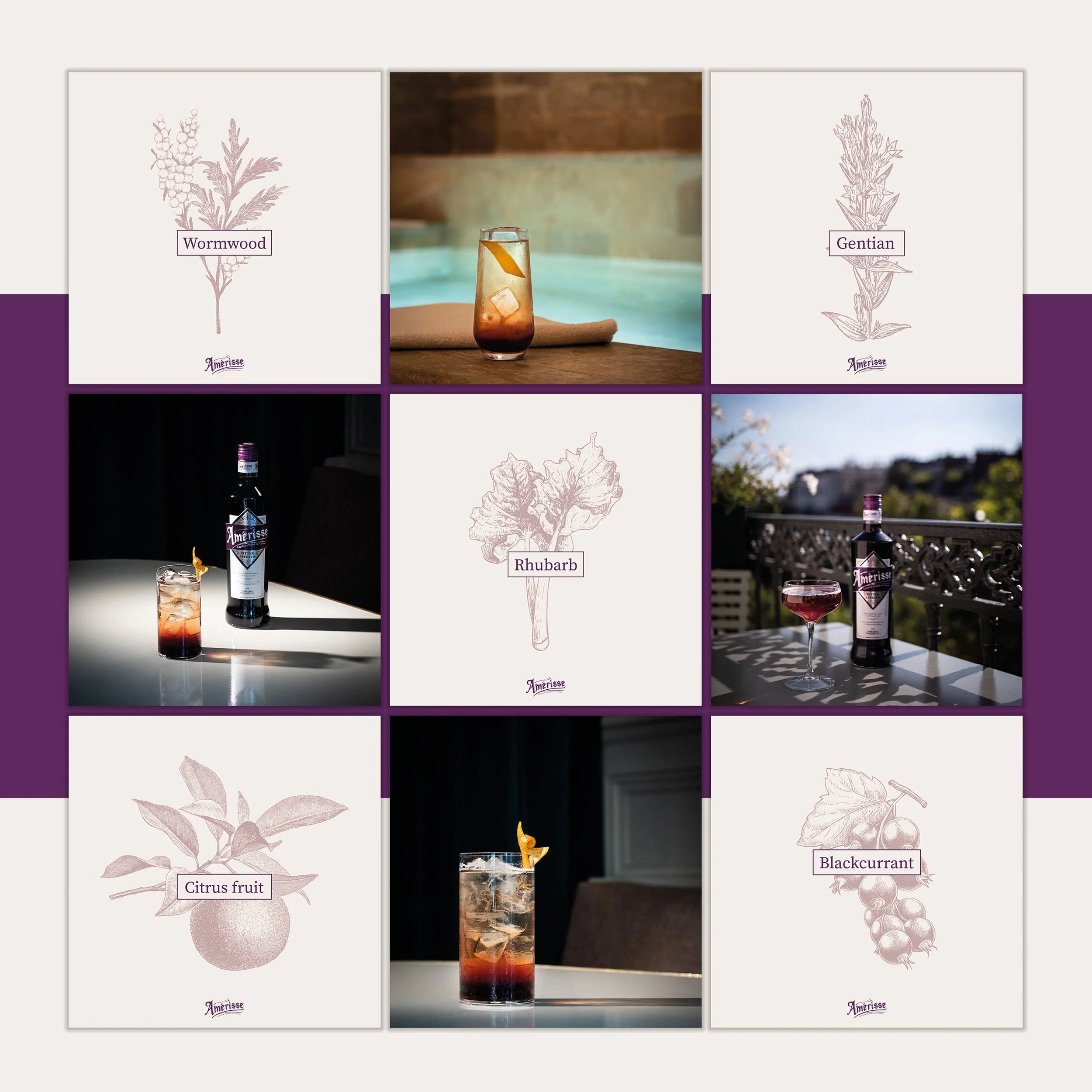 Amérisse : Identité Visuelle & Direction Artistique (Distillerie Merlet)