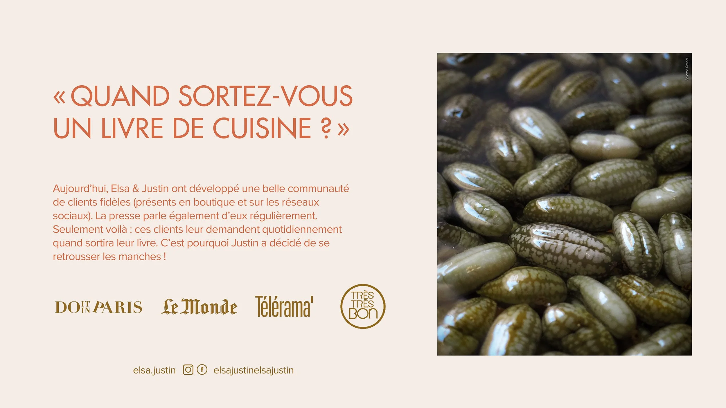 Page de texte stratégique expliquant le positionnement du livre de cuisine végétarienne.