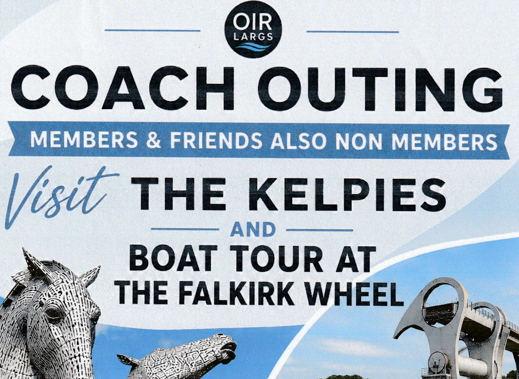 OIR COACH OUTING TO THE KELPIES AND FALKIRK WHEEL
