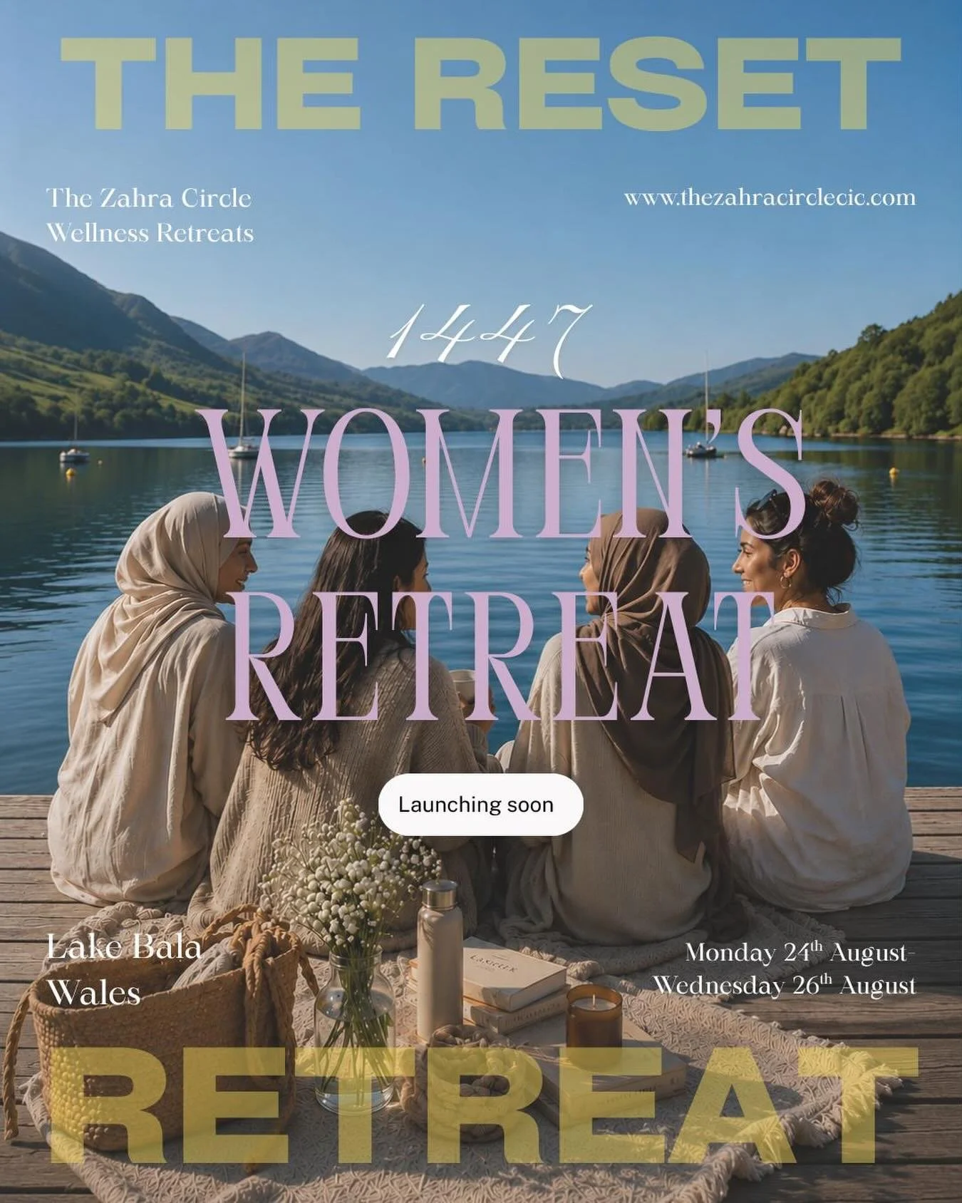 The Reset Retreat ✨

Think lakeside breakfasts, sunset walks, boat rides, water sports, high ropes, ladies-only swimming, bowling, campfires, qasā&rsquo;id under the stars, and making unforgettable memories with like-minded sisters surrounded by the 