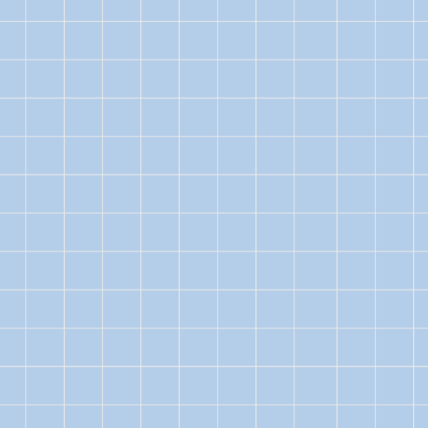 De afbeelding toont een grid met lichtblauwe achtergrond en witte lijnen.
