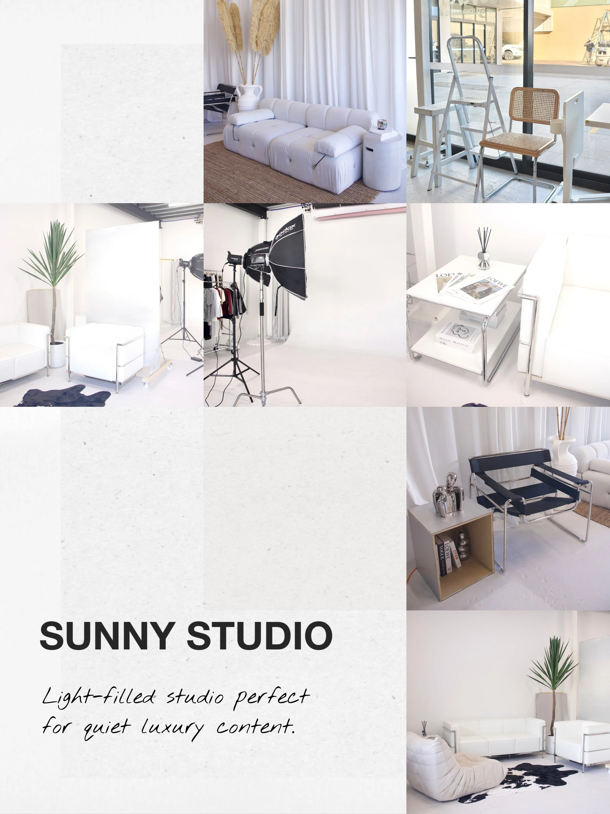 POV: you finally found a studio that already looks like the moodboard.