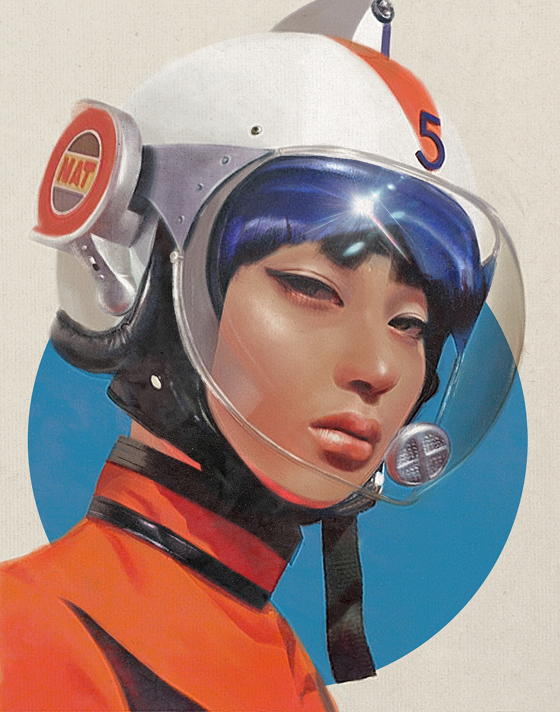 Homage to Yuriko Oka of the Monster Attack Team.