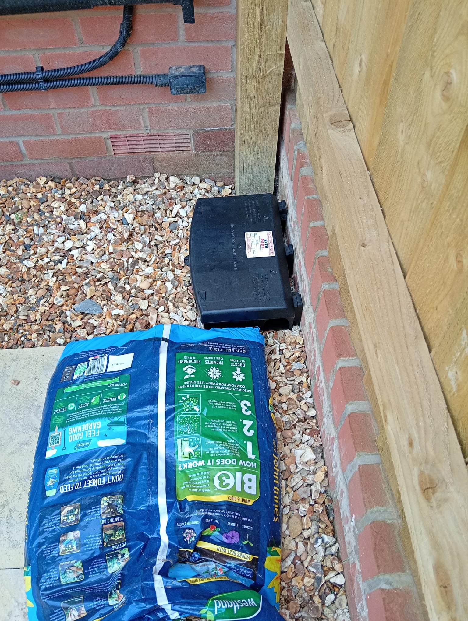 Bait Stations in Garden 