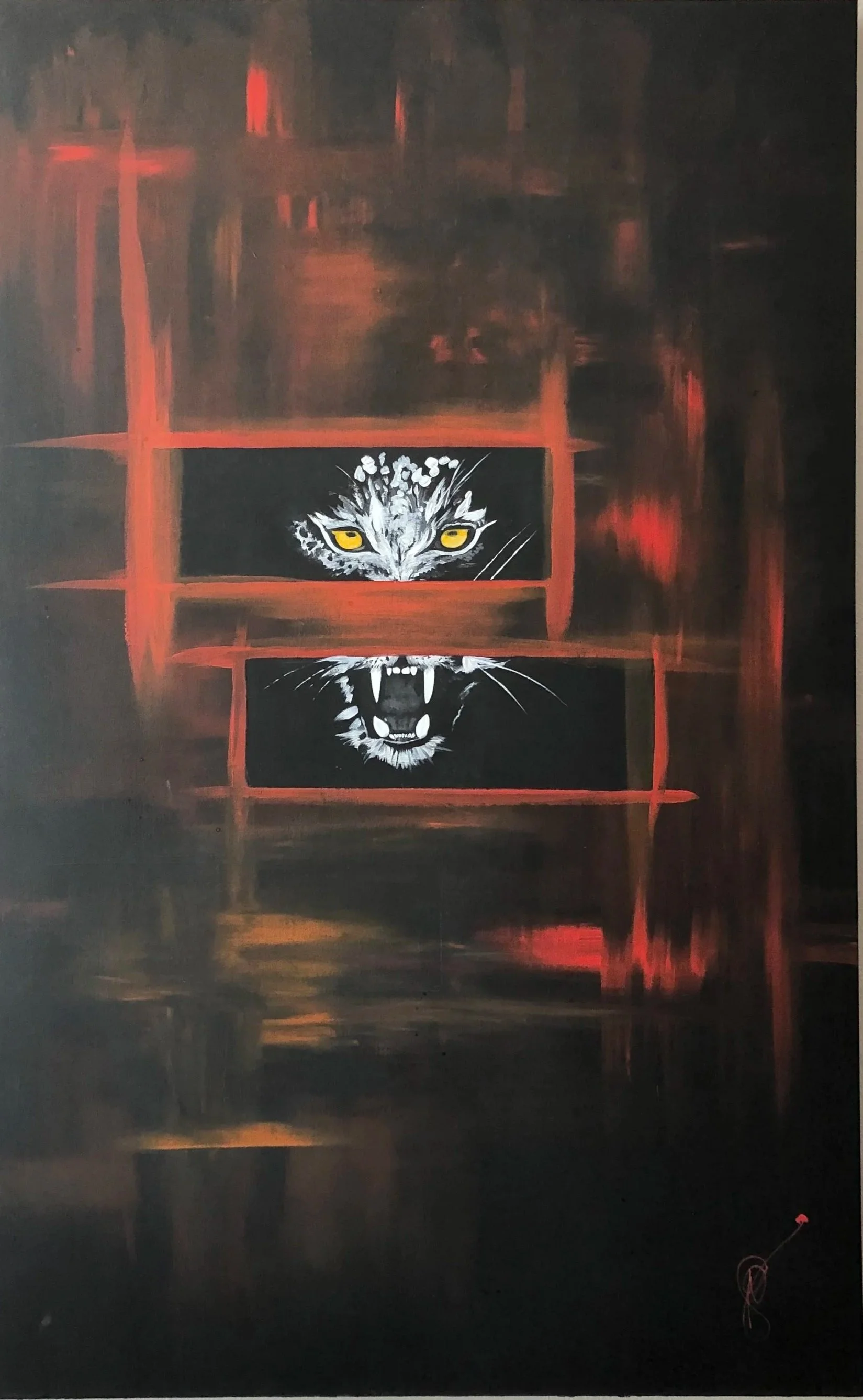 Colorado, USA. Acrylic on canvas