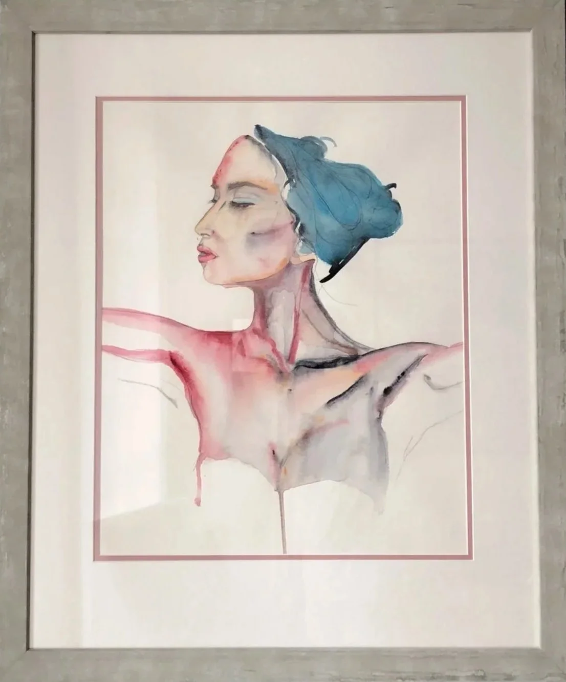 Rhode Island, USA. Watercolor and pencil