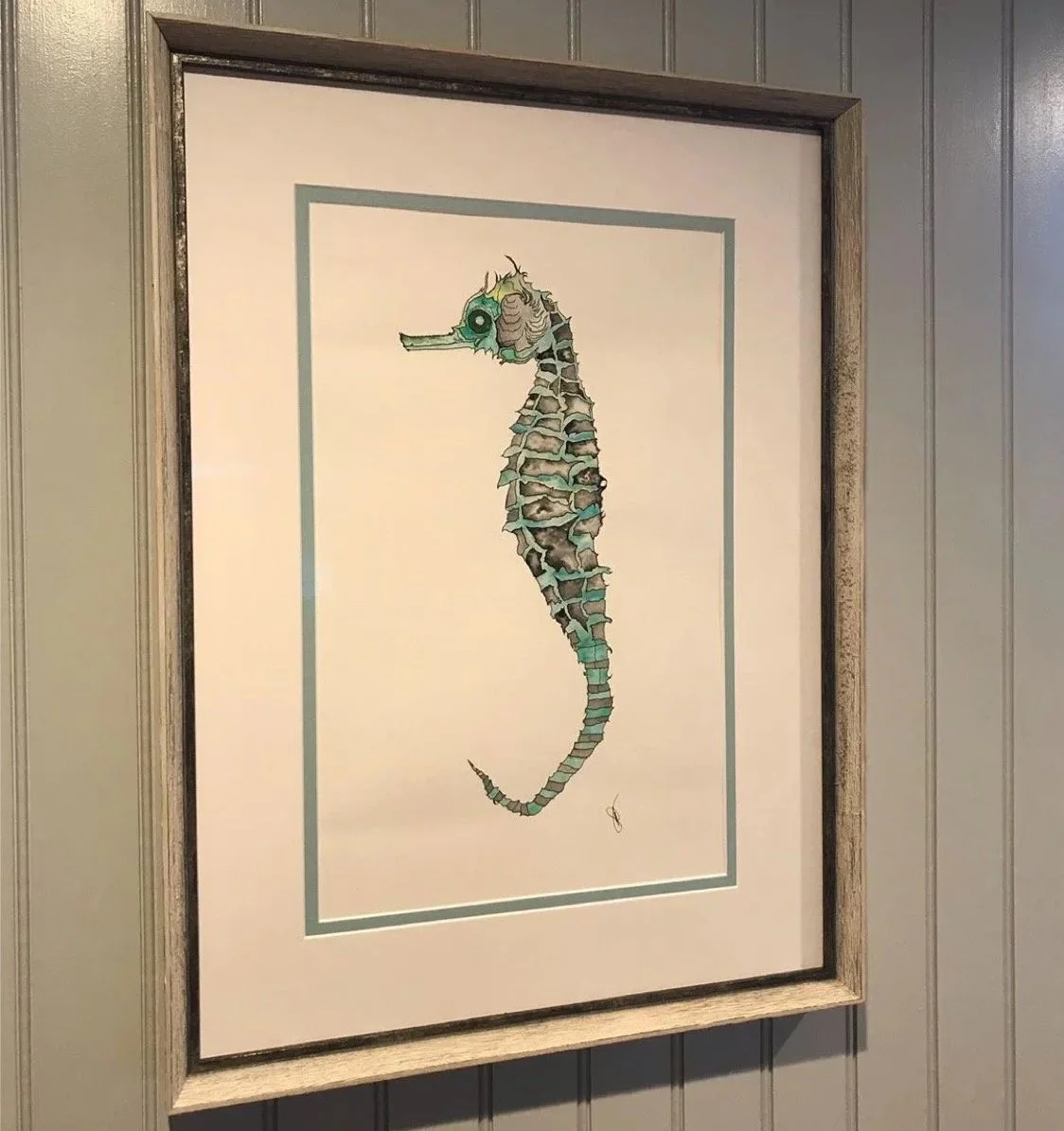 Massachusetts, USA. Watercolor and ink